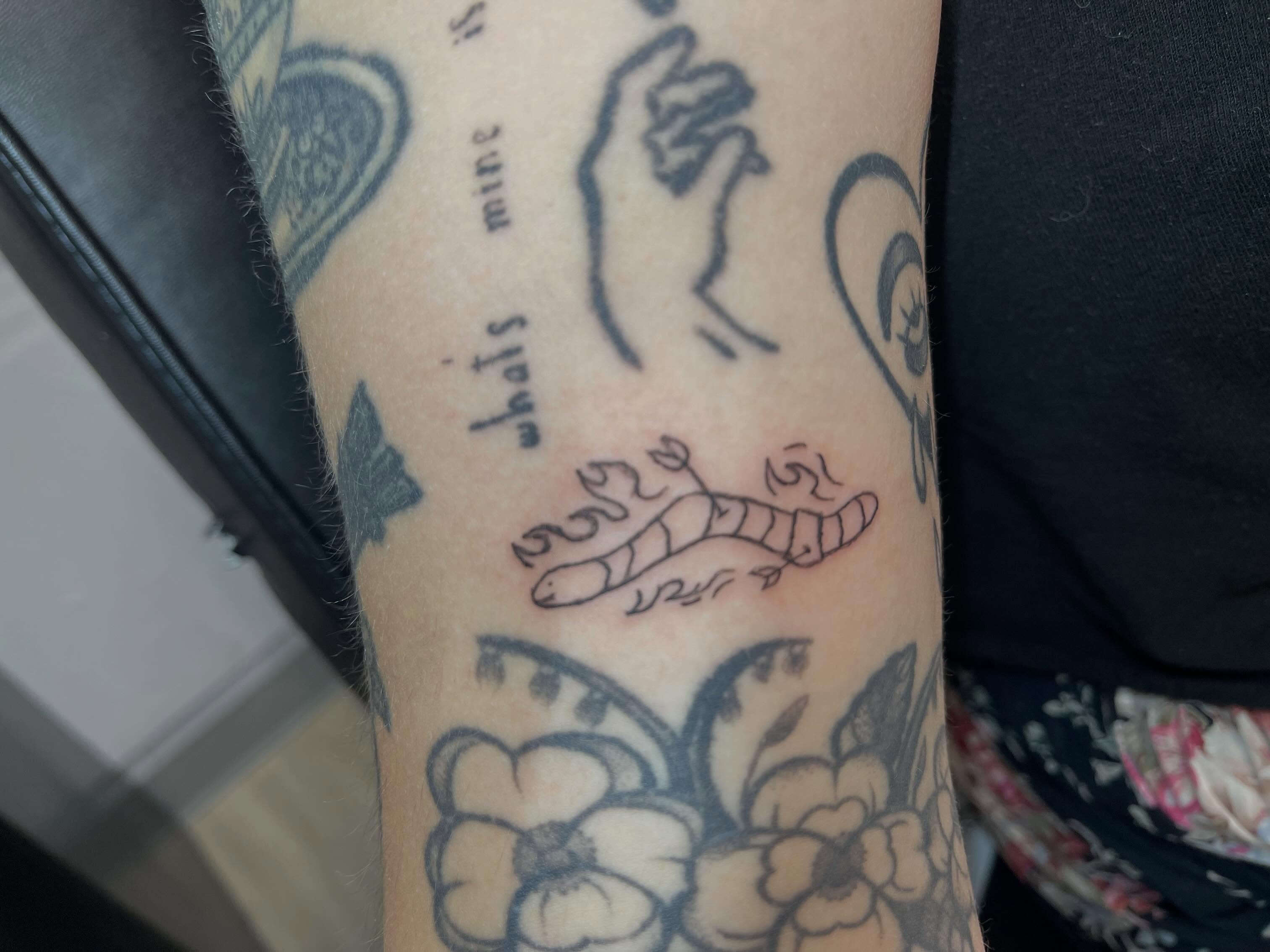 Tattoo by @tattooingren — black_and_grey