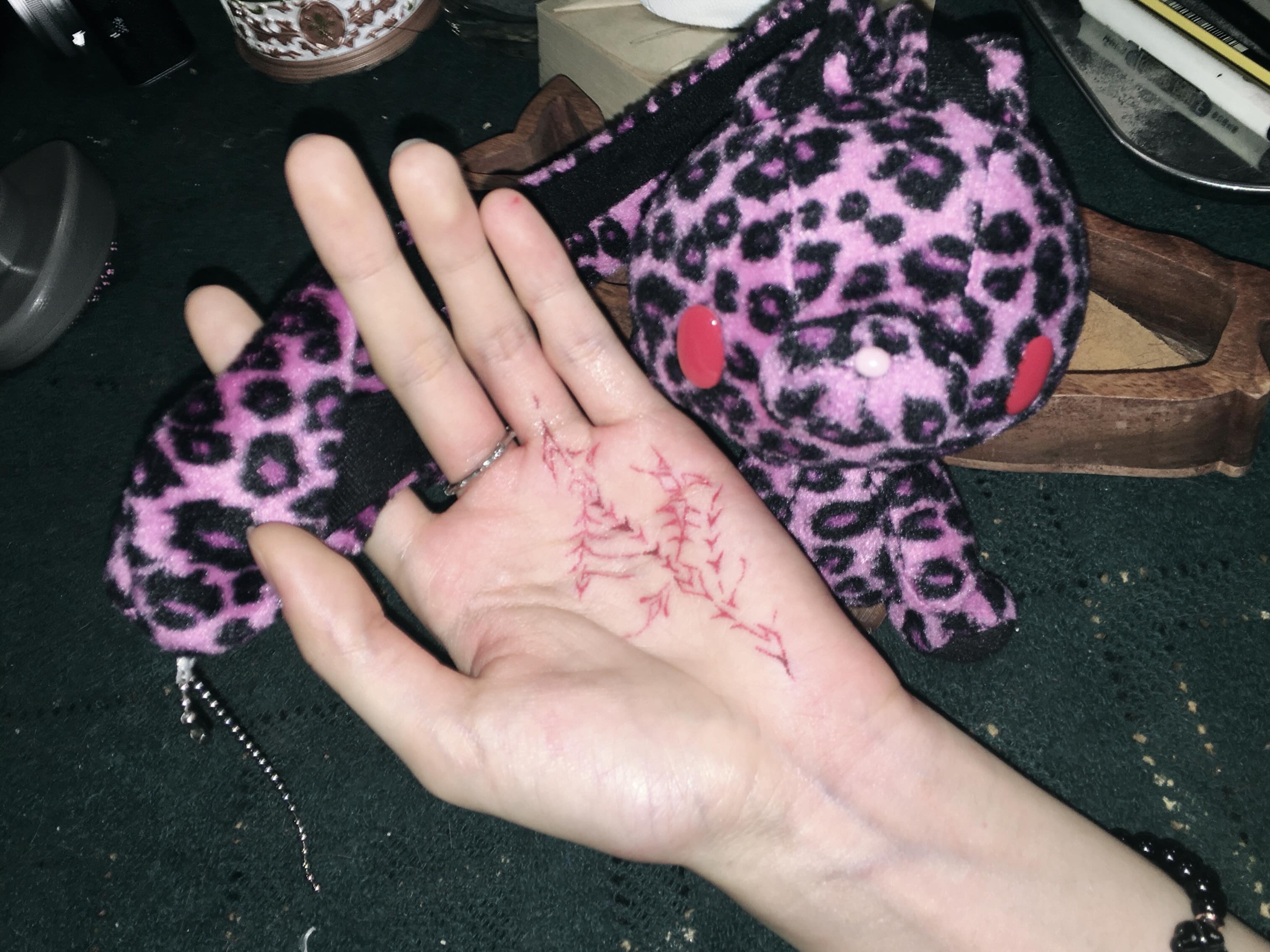 Tattoo by @nekult_tt — dotwork
