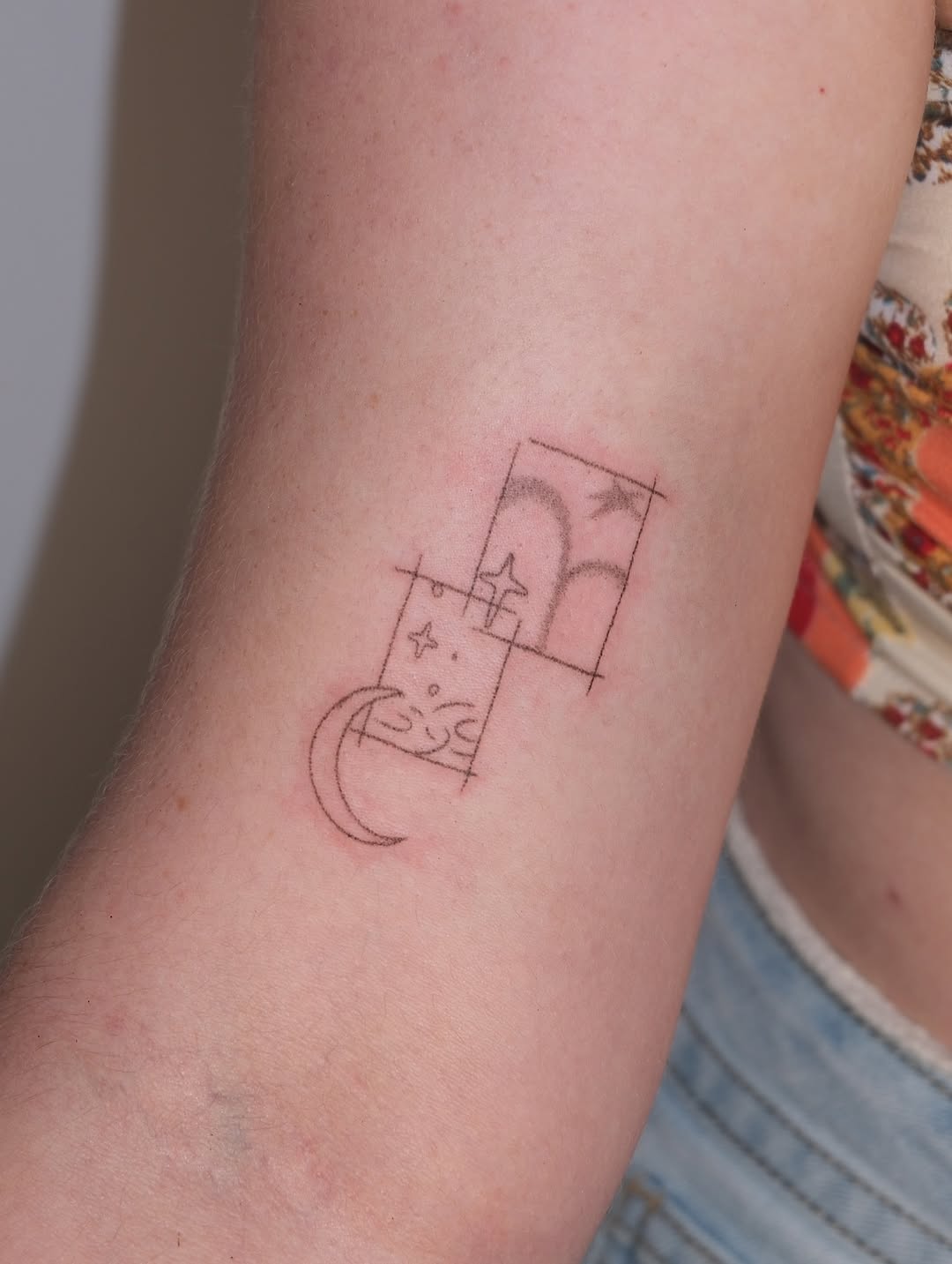 Tattoo by @nightynight_tattoo — fine_line, minimalist