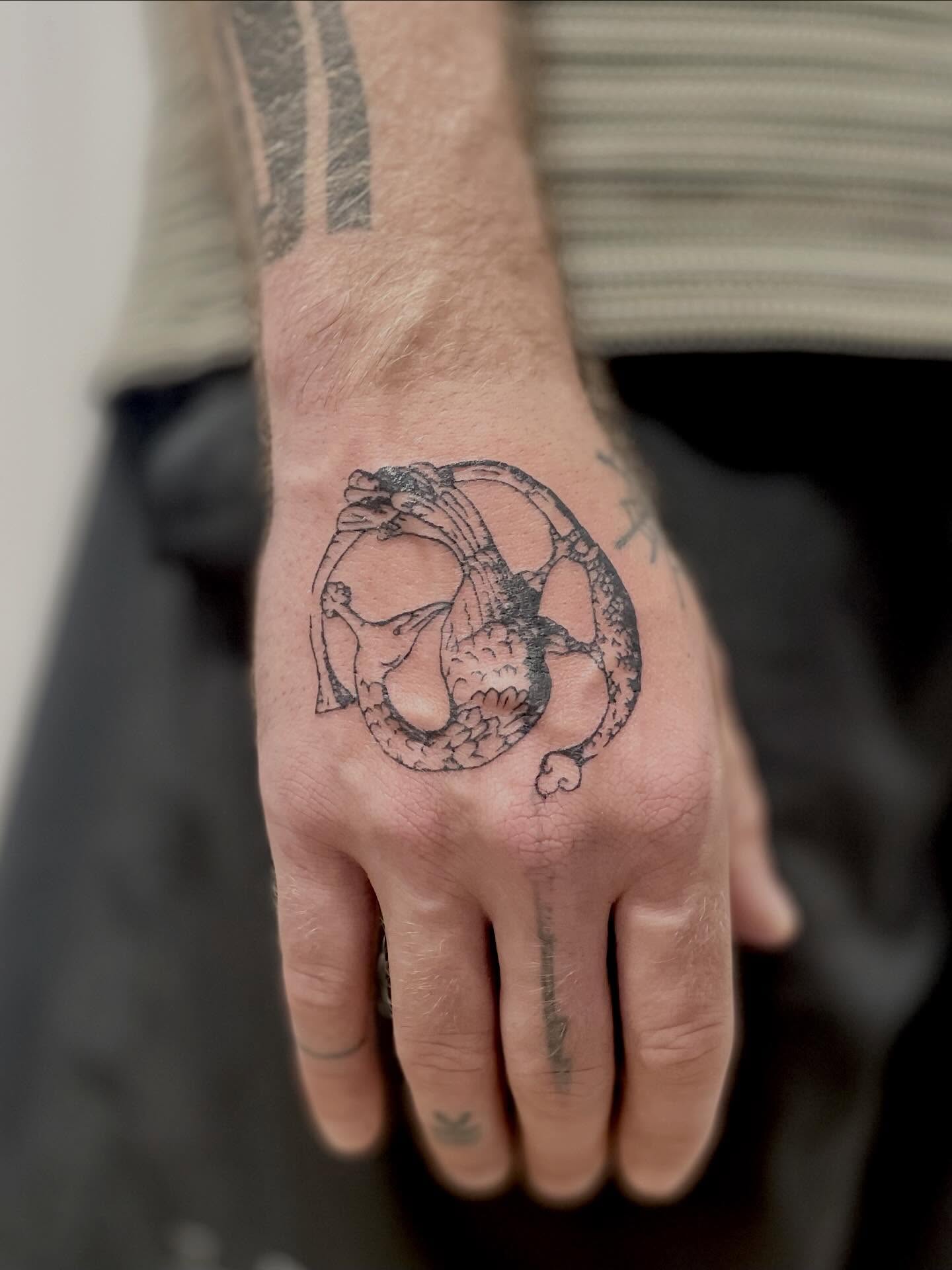 Tattoo by @bartobello — black_and_grey