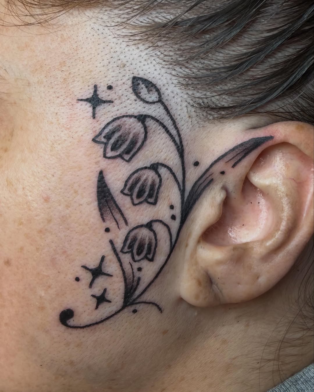 Tattoo by @hannahjean_tattoos — fine_line, black_and_grey