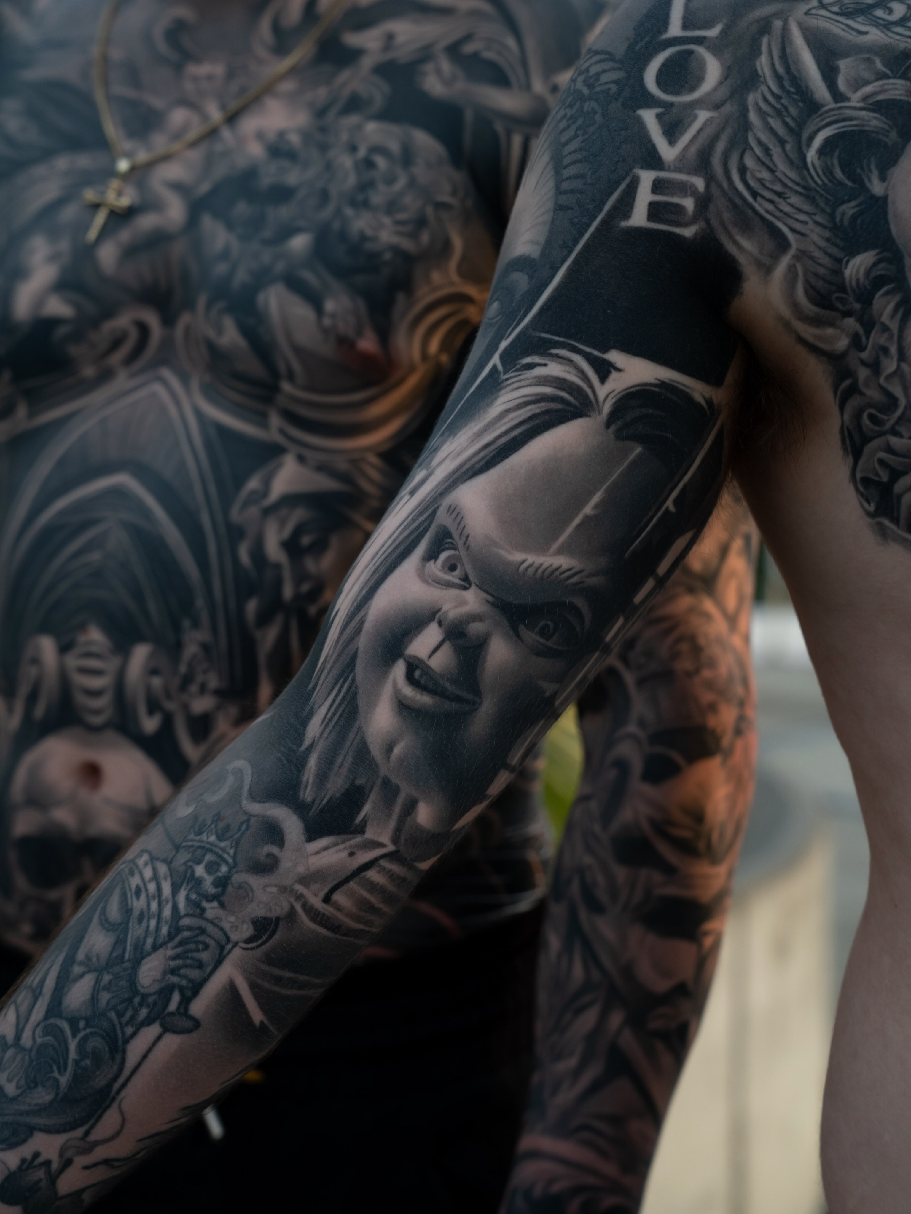 Tattoo by @fabio_tattooartist — realism, dark_realism