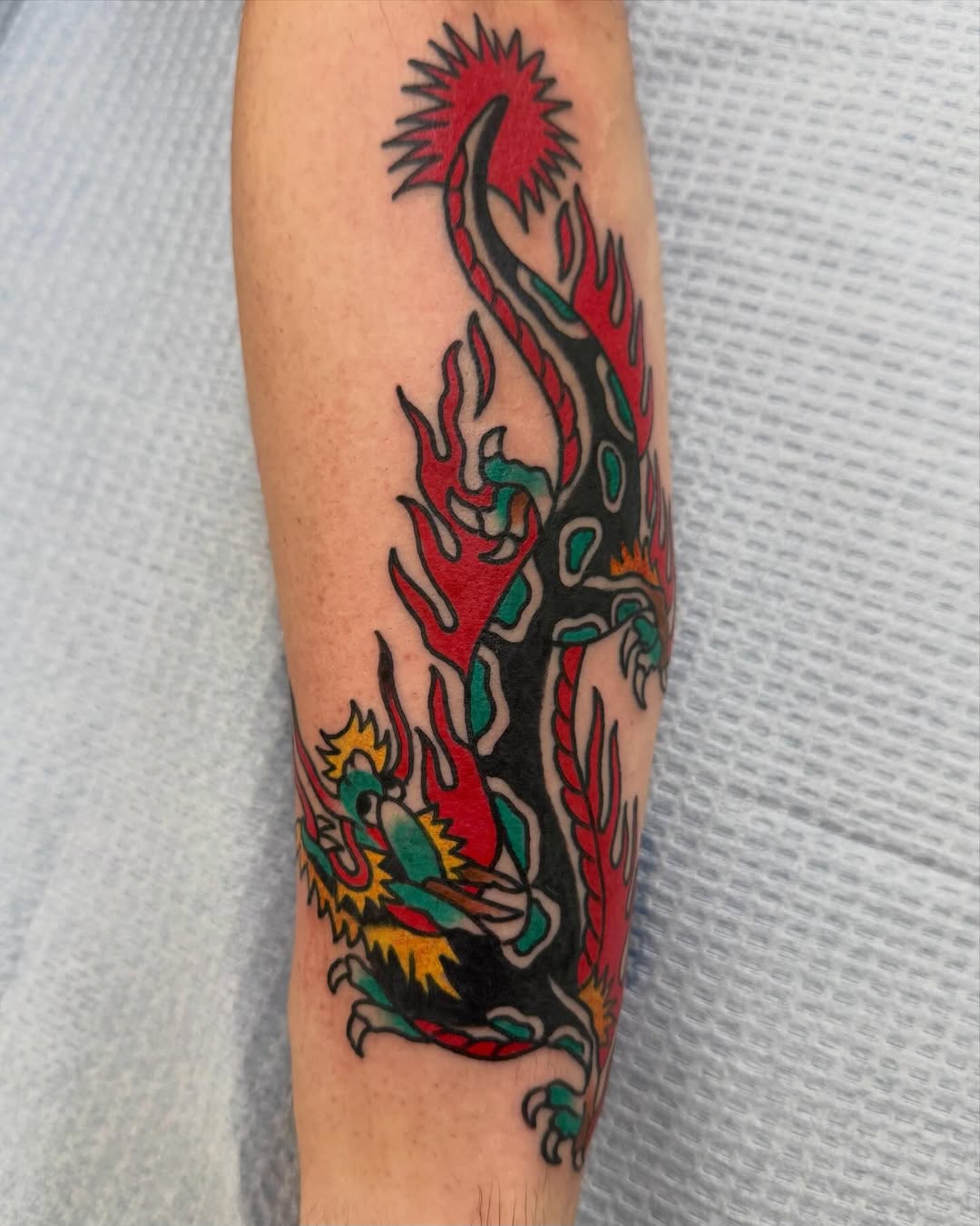 Tattoo by @nickmellatattoos — american_traditional