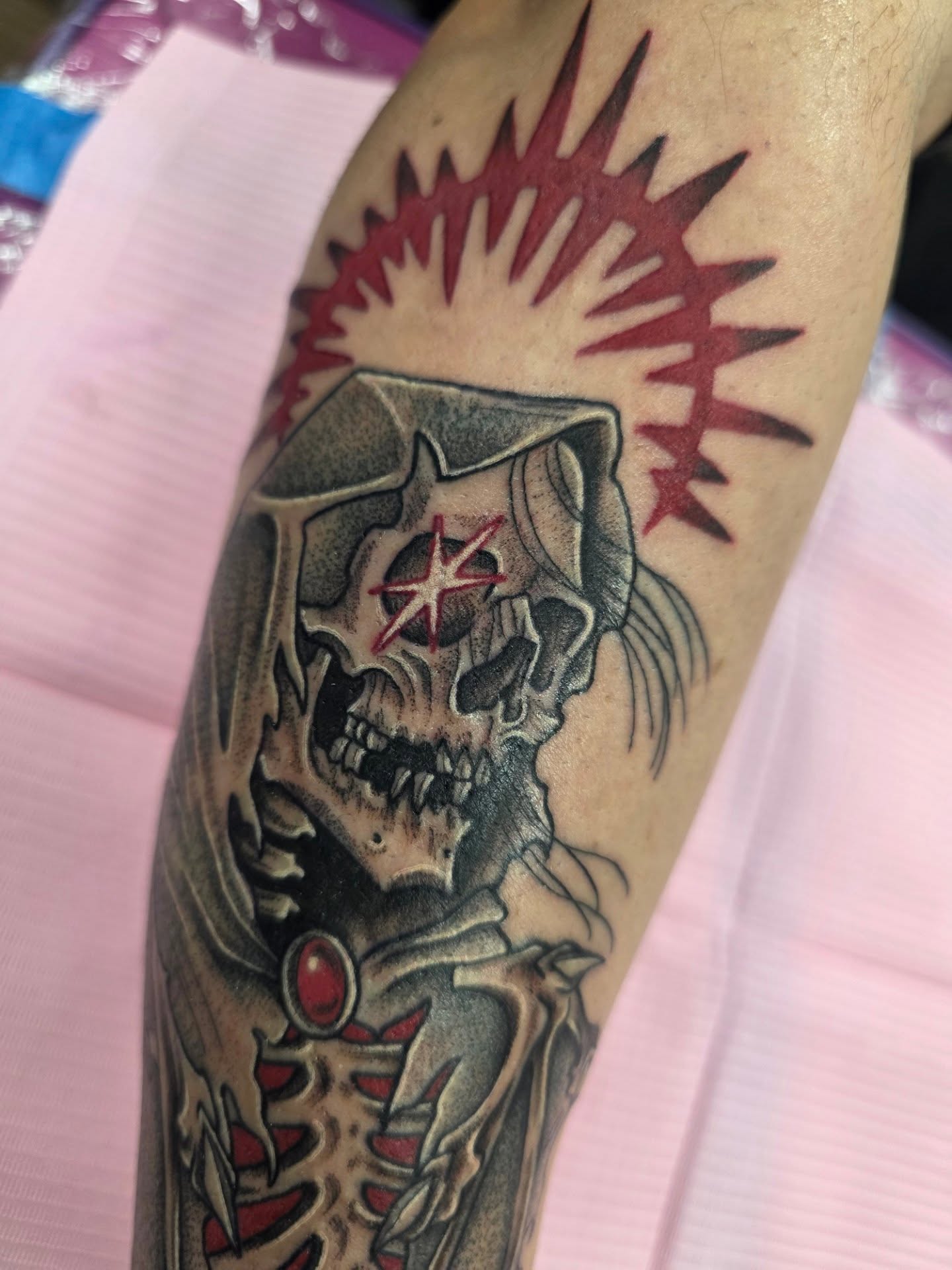 Tattoo by @nobodytattoosx — dark_realism