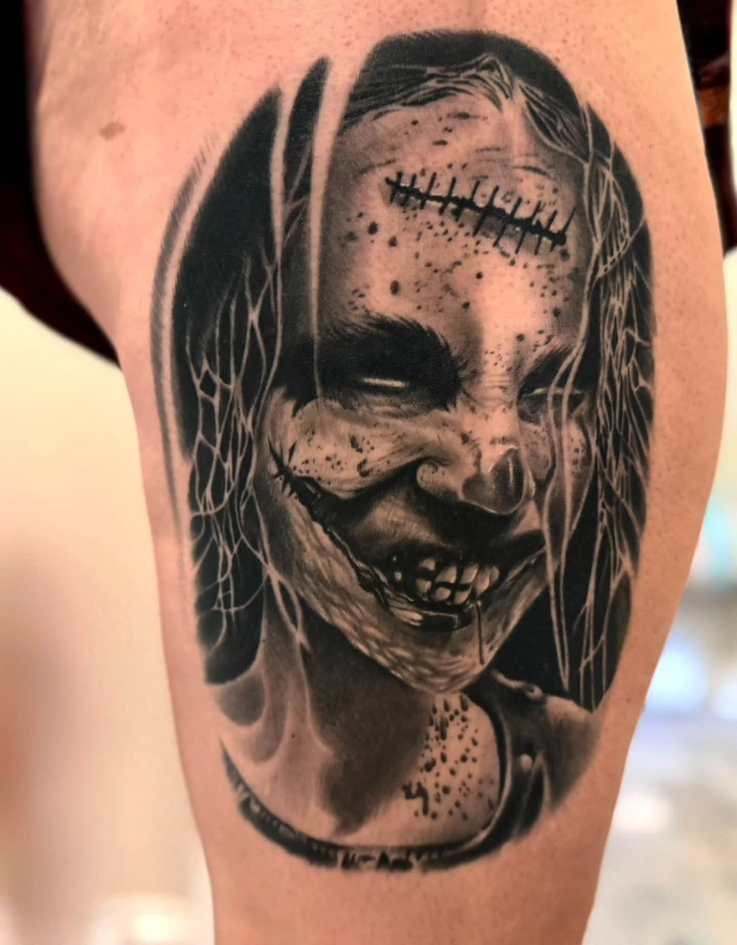 Tattoo by @ericbadantattoos โ black_and_grey, realism