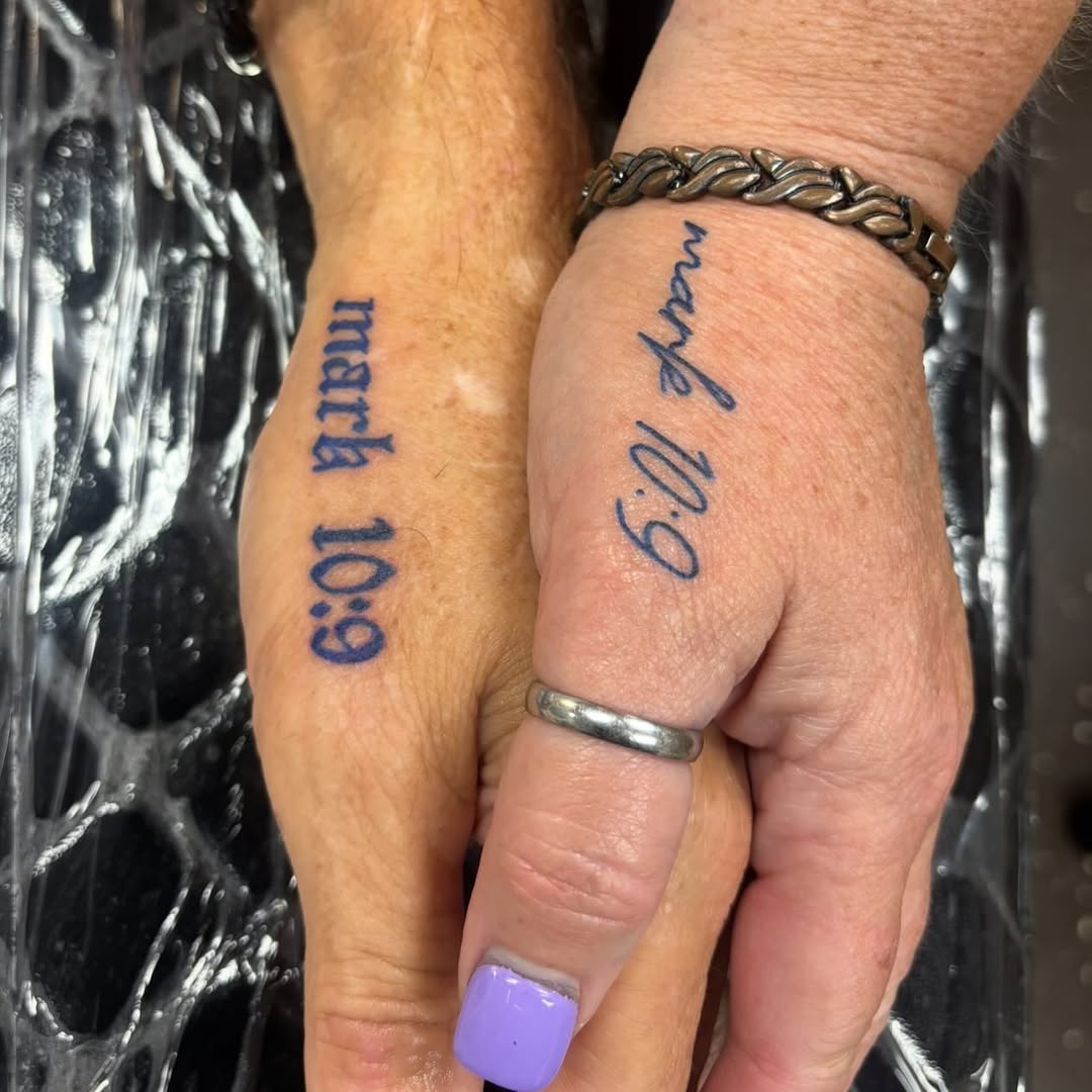 Tattoo by @natalieopaltattoos — lettering_script