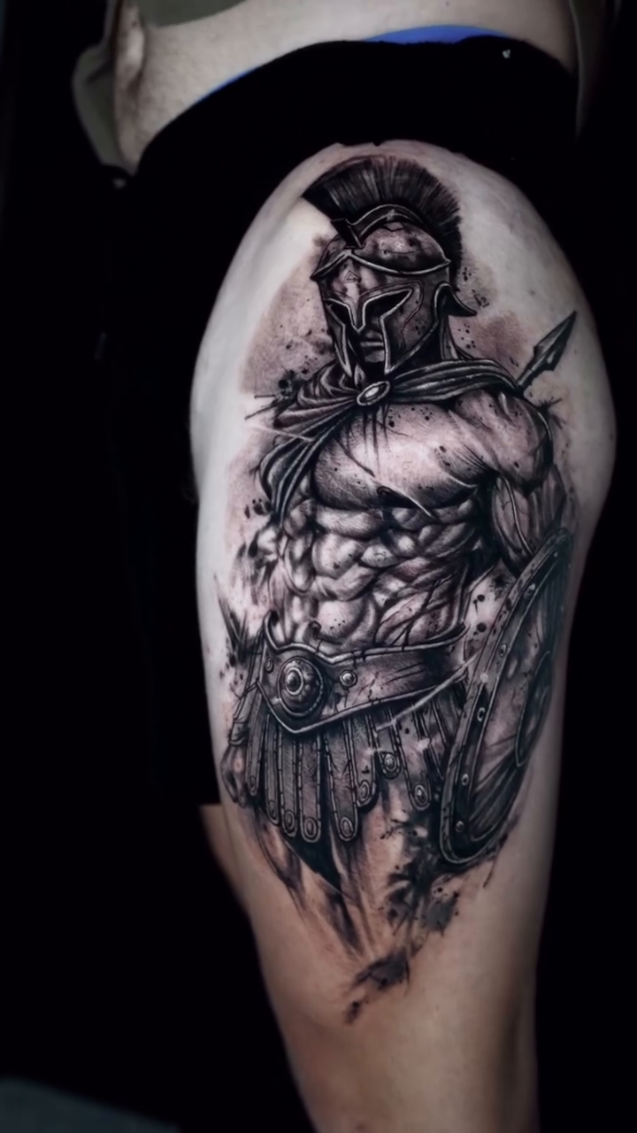 Tattoo by @henrryink — realism, black_and_grey