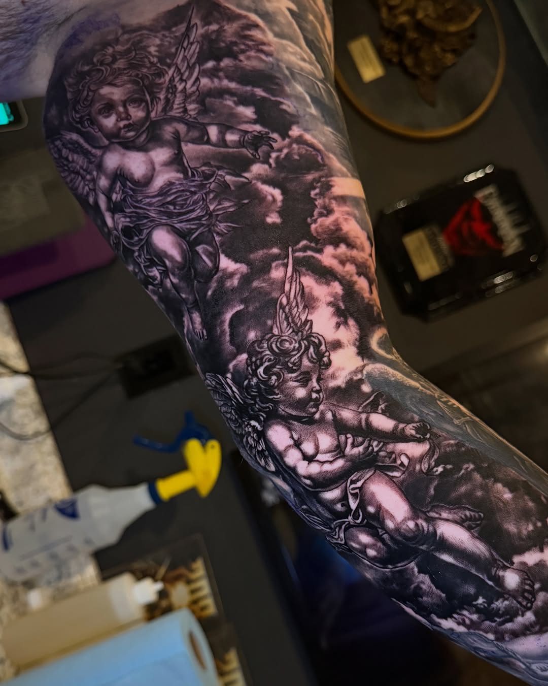 Tattoo by @chrisjansenofficial — realism, black_and_grey