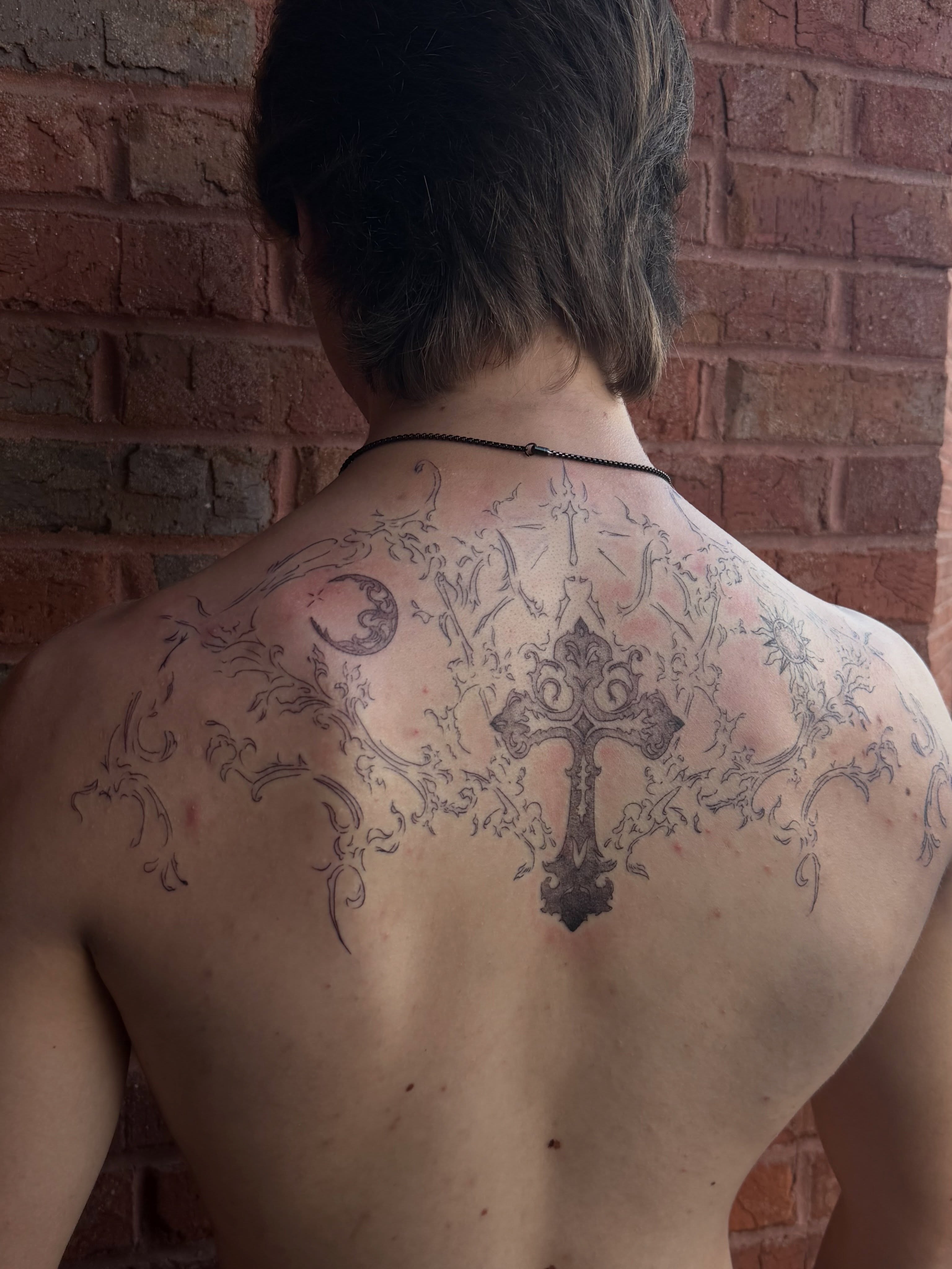 Tattoo by @mitch_soup — black_and_grey, ornamental