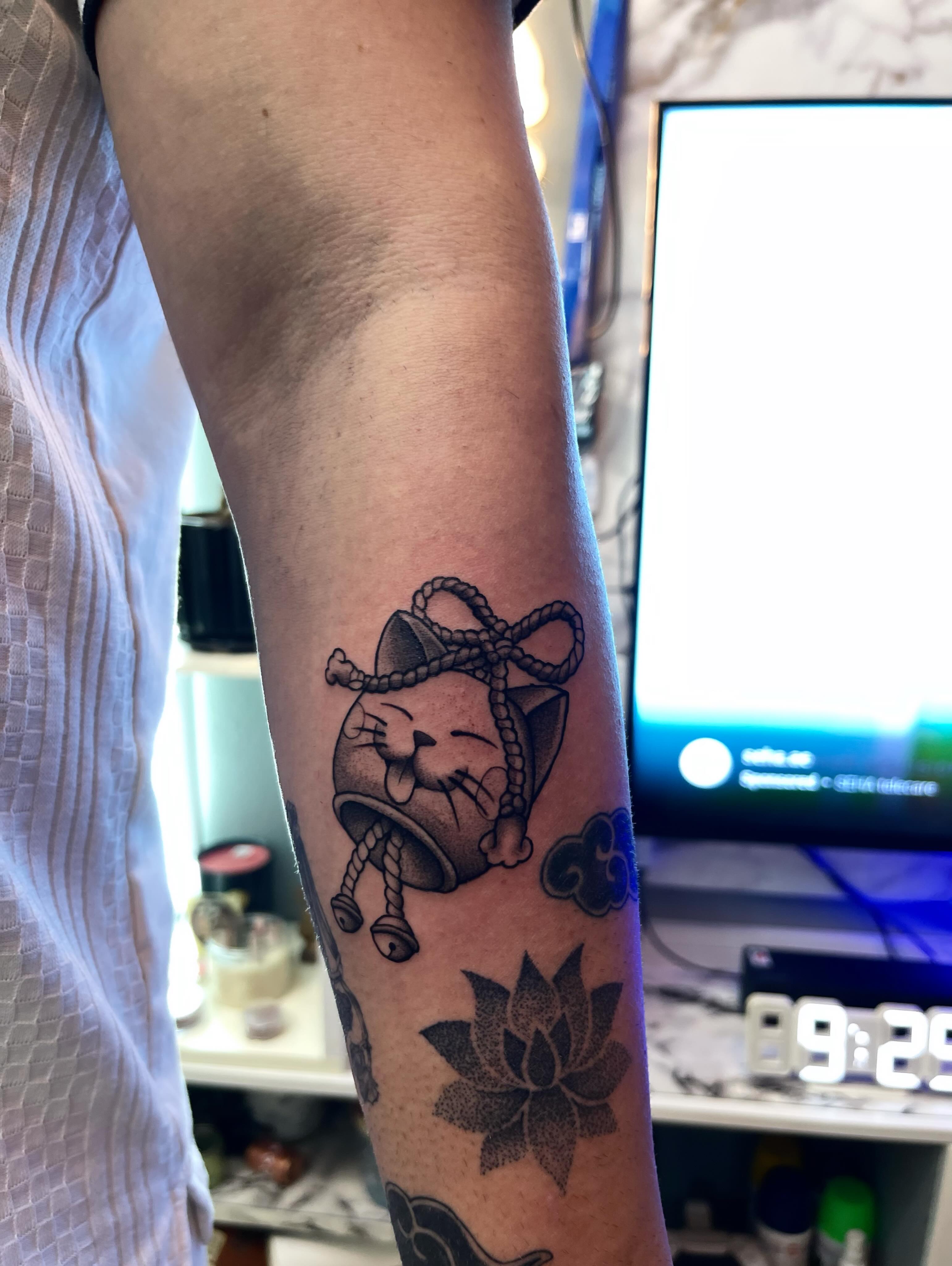 Tattoo by @russellefandialan — black_and_grey