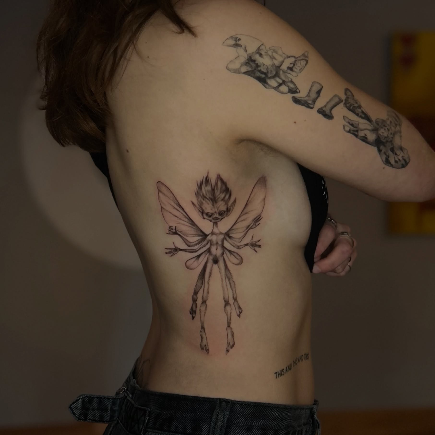 Tattoo by @nomadic.designs β black_and_grey
