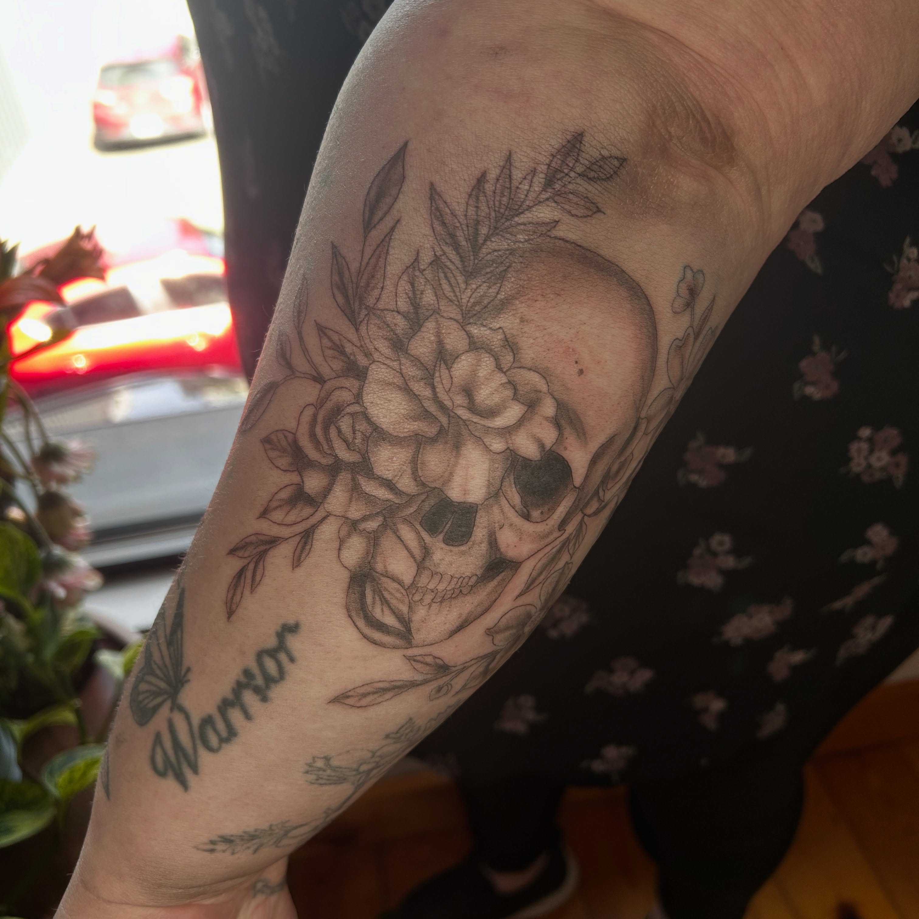 Tattoo by @nomadic.designs β black_and_grey