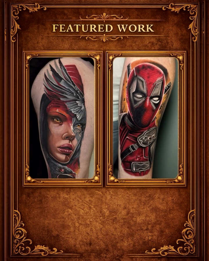 Tattoo by @gallant_tattoos — realism, fine_line