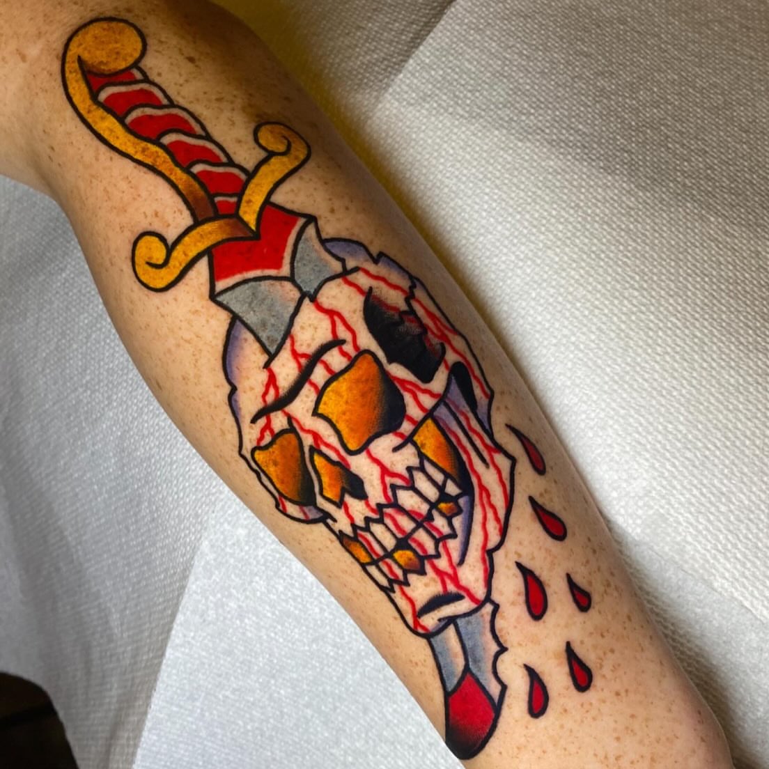 Tattoo by @gunnar_tatts — american_traditional