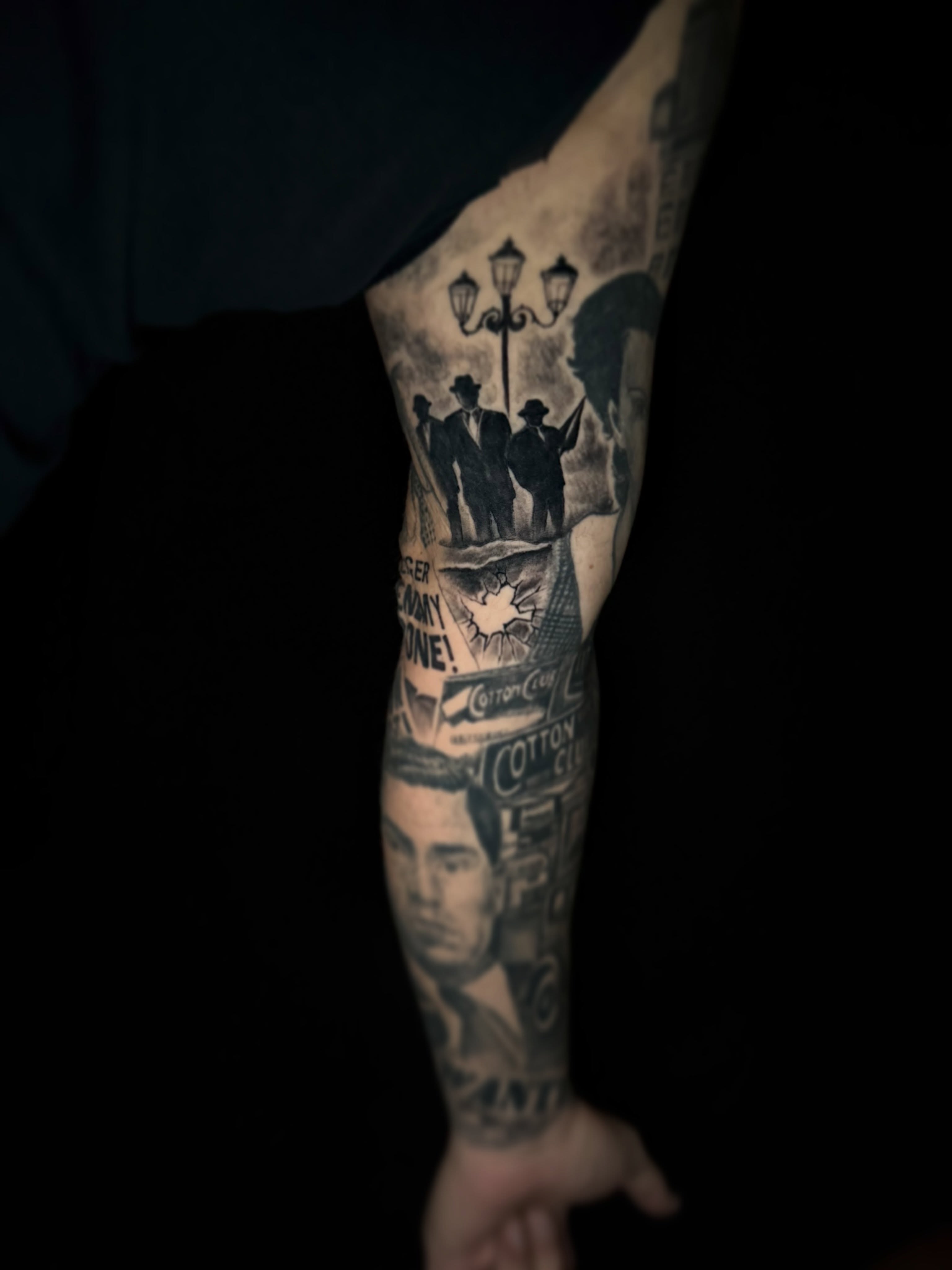Tattoo by @vkilamb_studiotattoo — black_and_grey