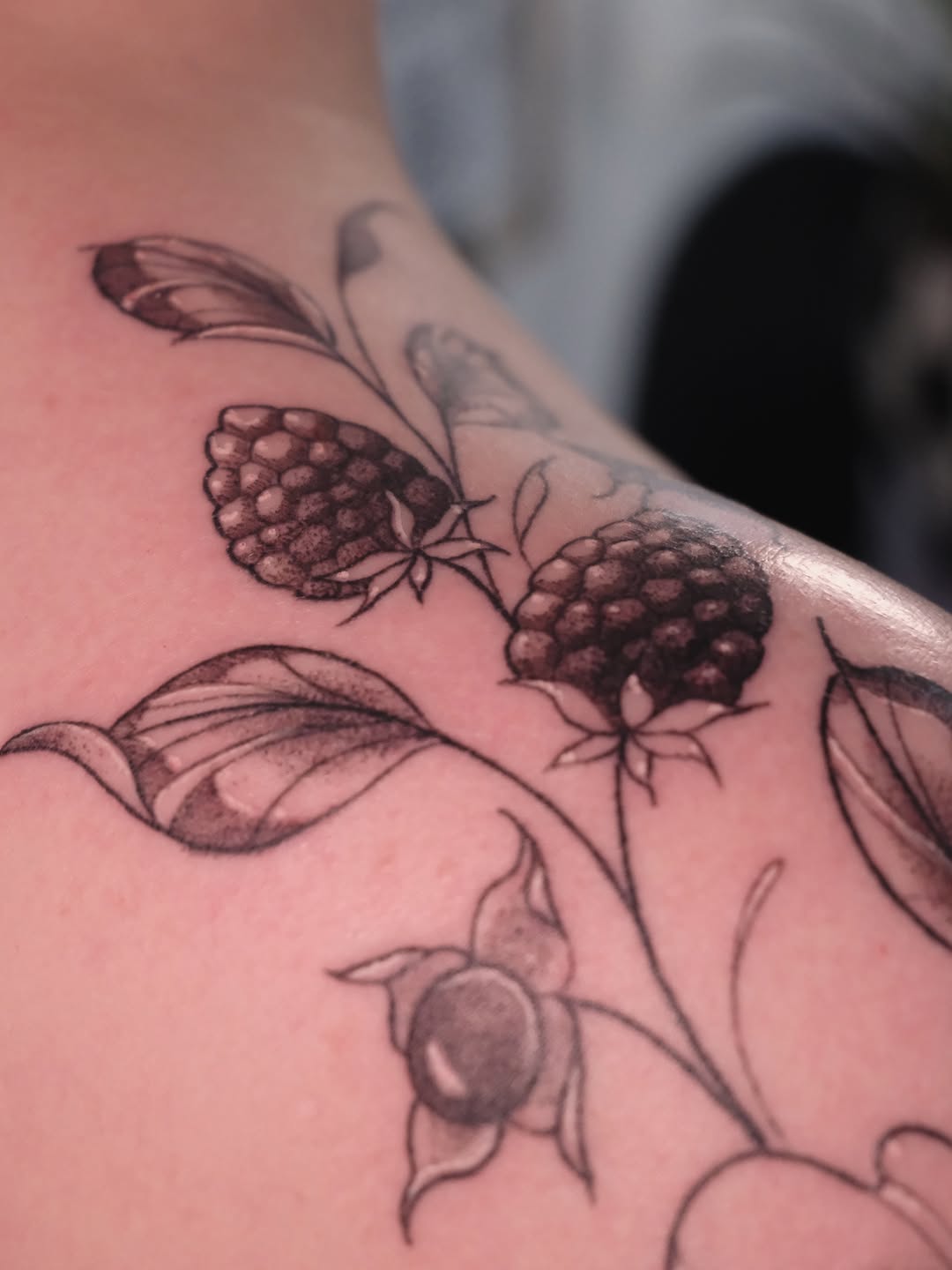 Tattoo by @velvet_corpse — black_and_grey, realism
