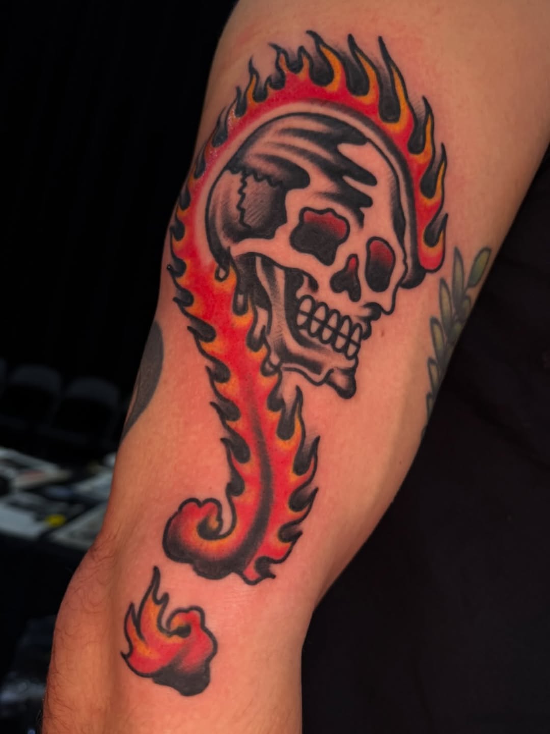 Tattoo by @tonykaplantattoo — american_traditional, black_and_grey