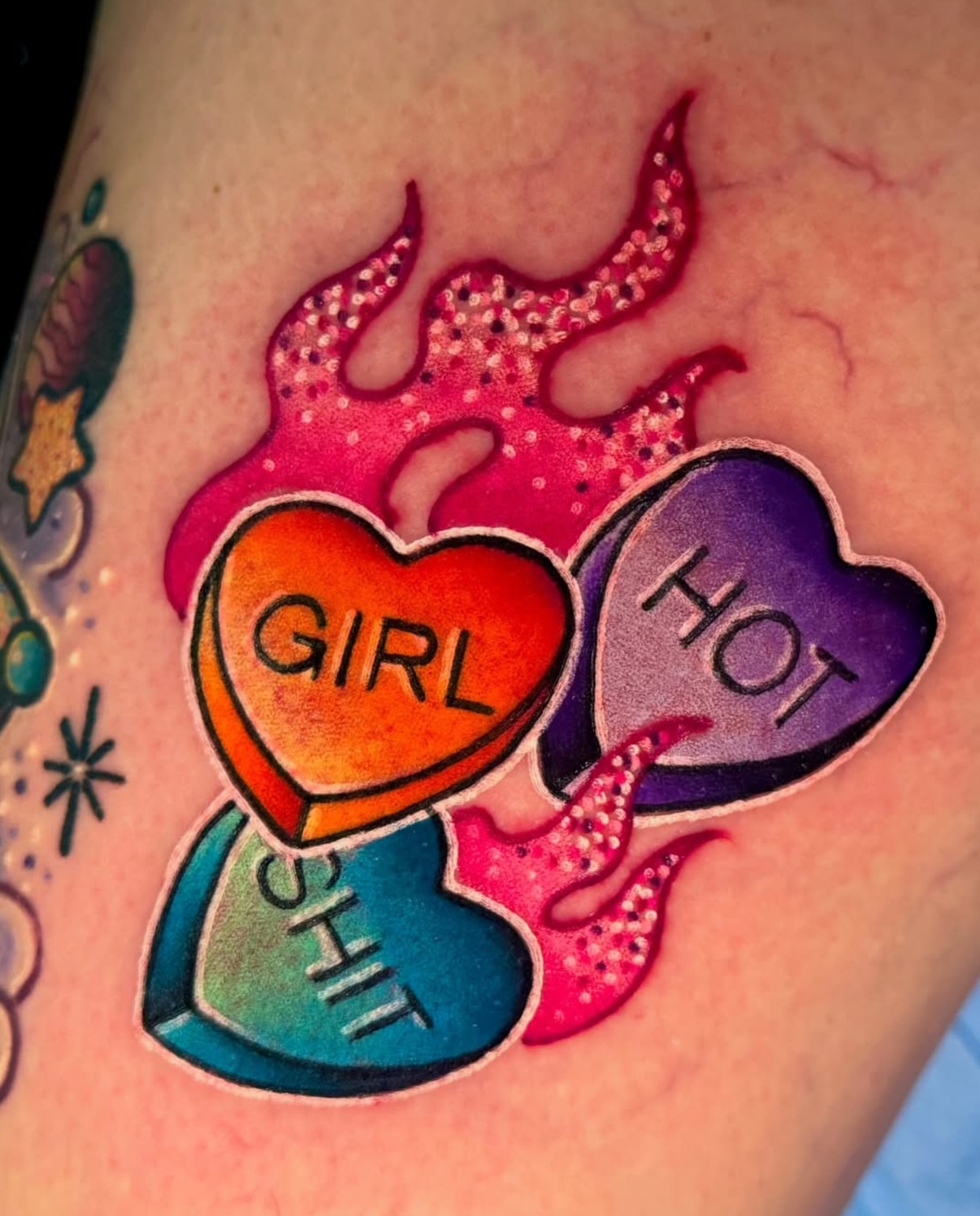 Tattoo by @counttatula β dotwork