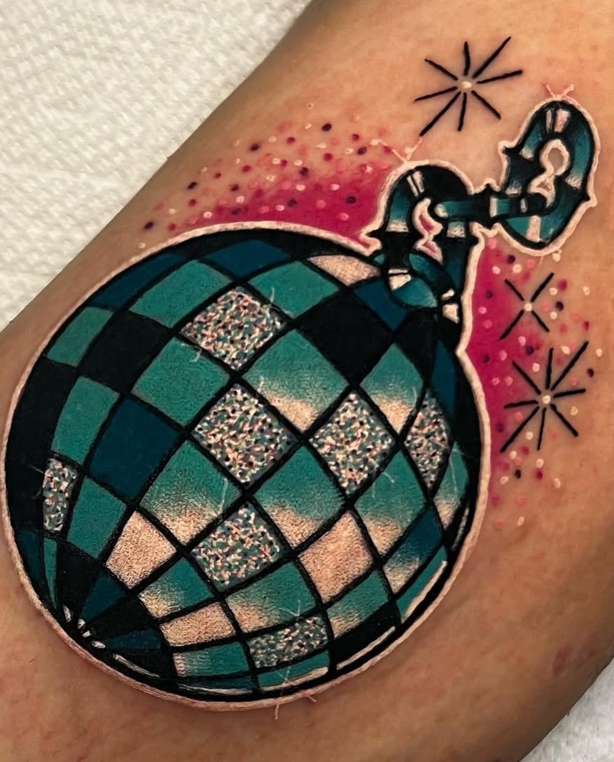 Tattoo by @counttatula β geometric