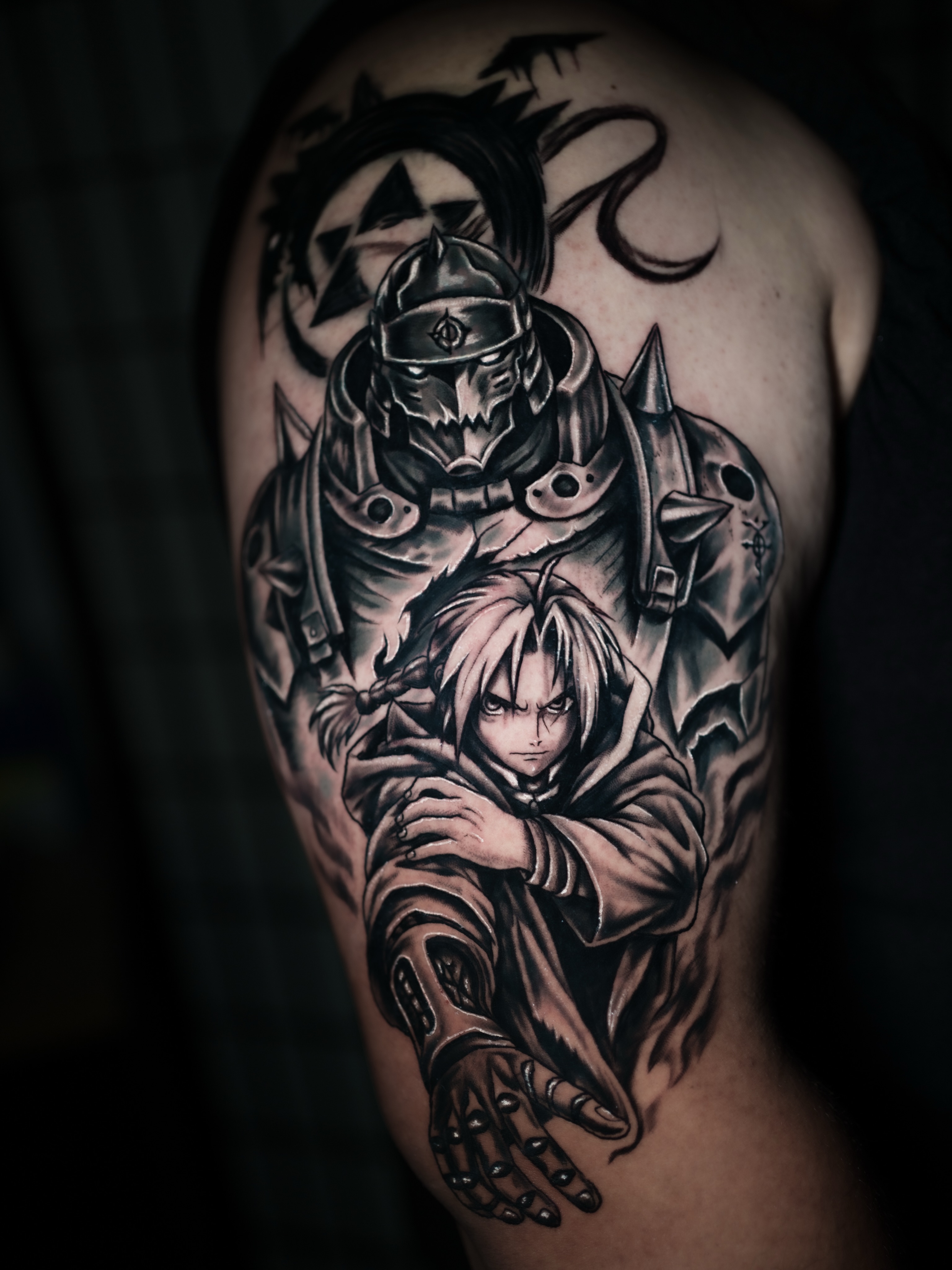 Tattoo by @juan_arias_art — anime