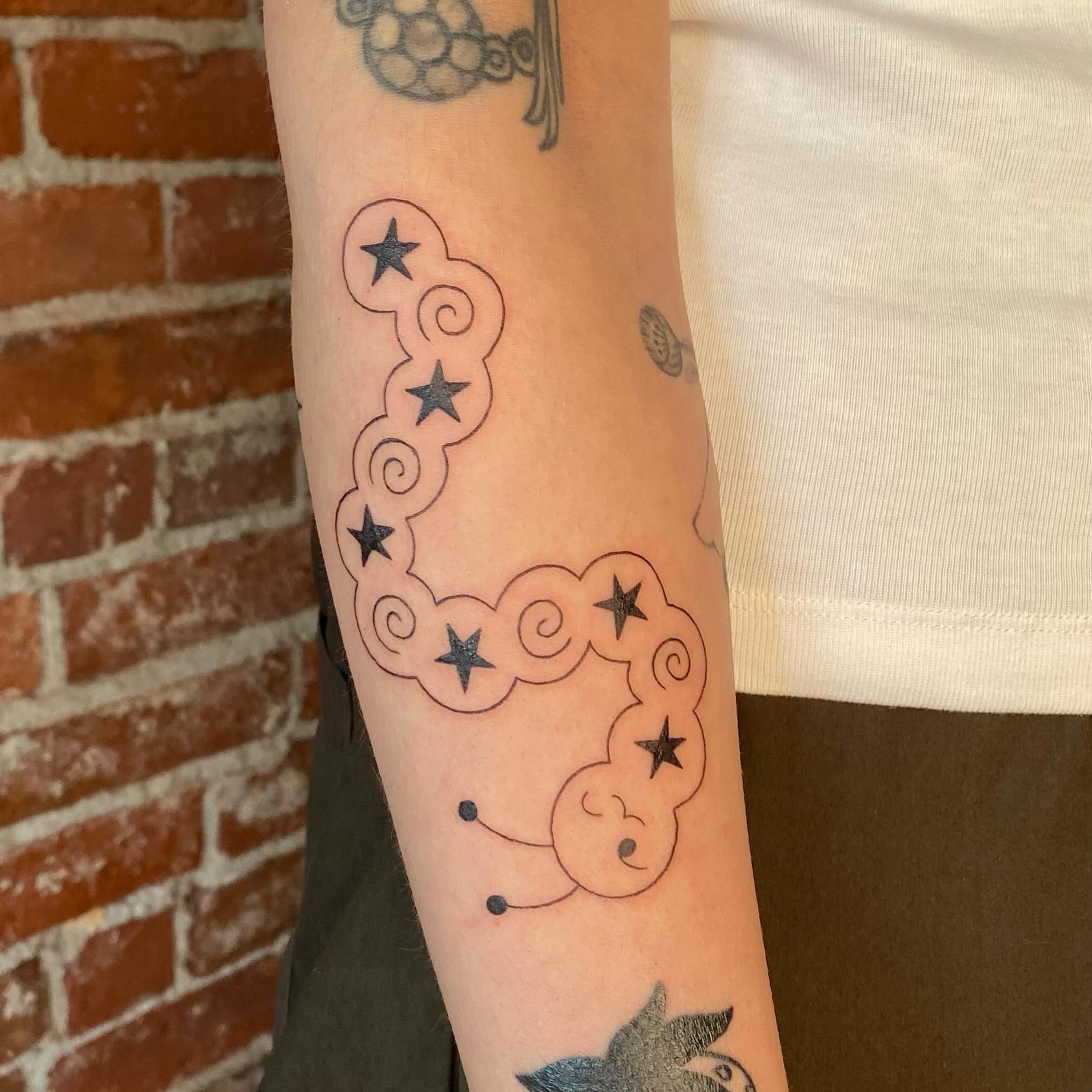 Tattoo by @pure_foolery — dotwork