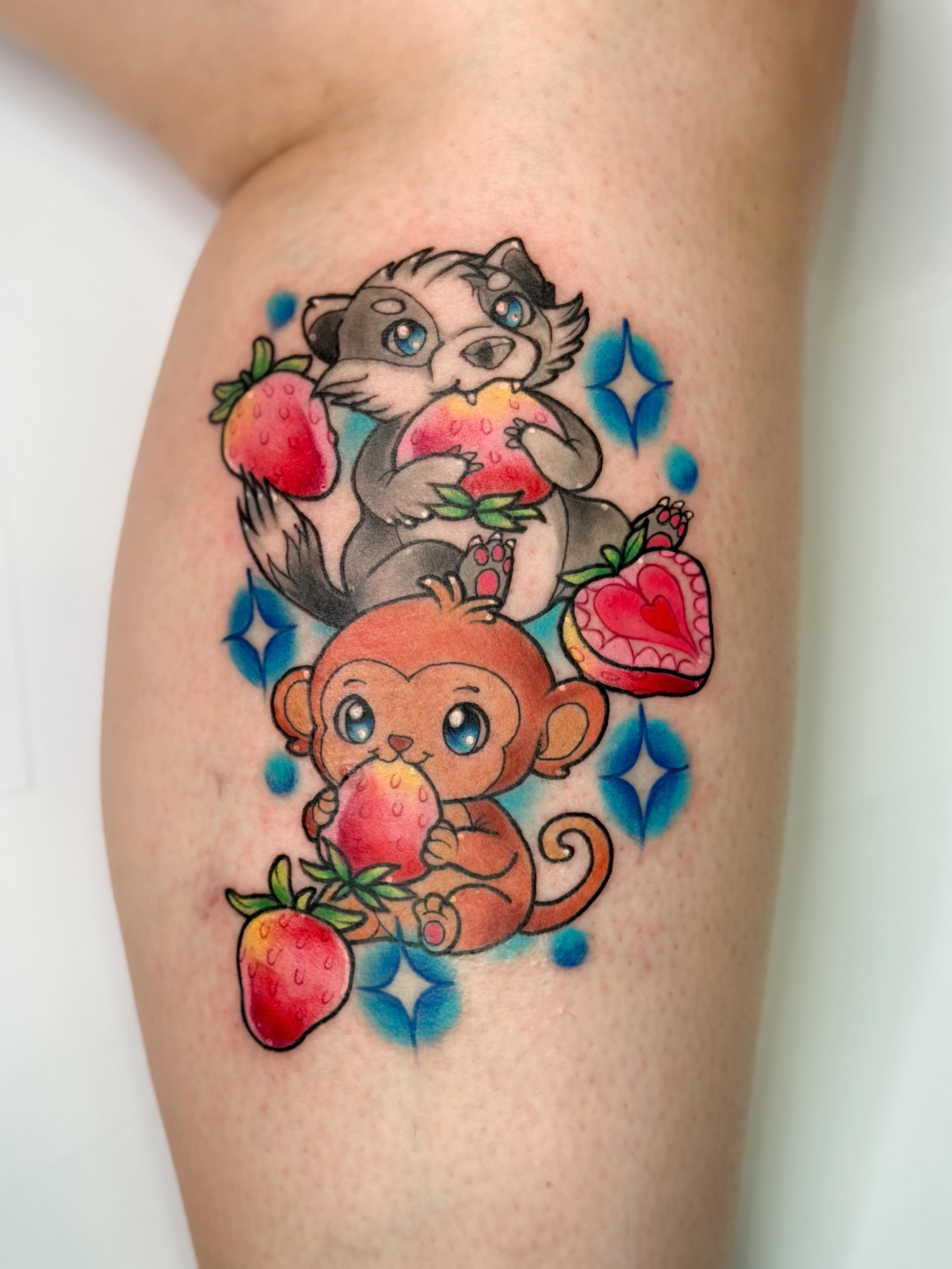 Tattoo by @nitelite.tattoos — new_school, illustrative