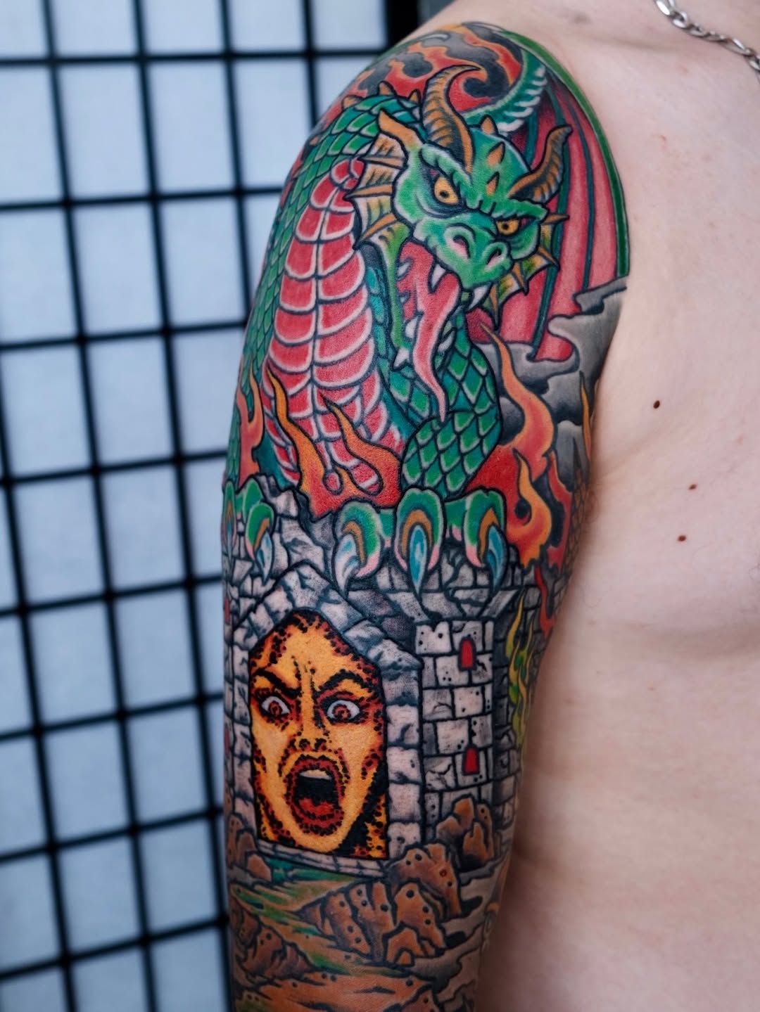 Tattoo by @oldzakwill — japanese_irezumi, new_school