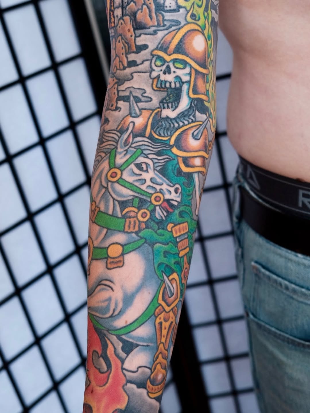 Tattoo by @oldzakwill — american_traditional, neo_traditional