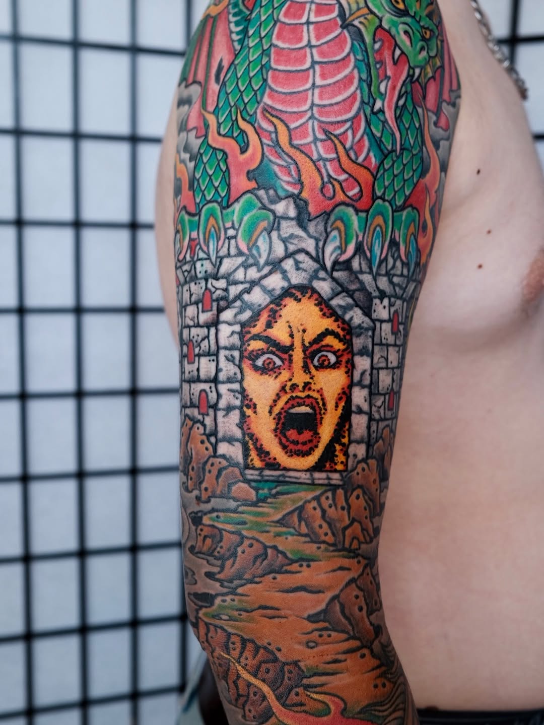 Tattoo by @oldzakwill — japanese_irezumi, new_school