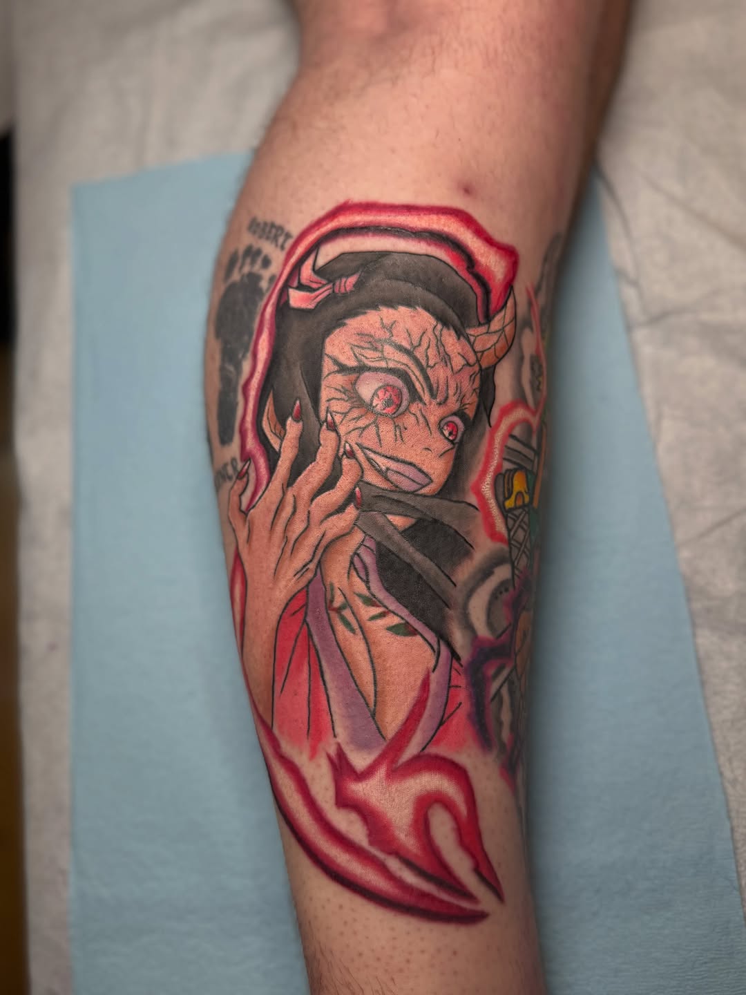 Tattoo by @tberrytattoos — anime, new_school
