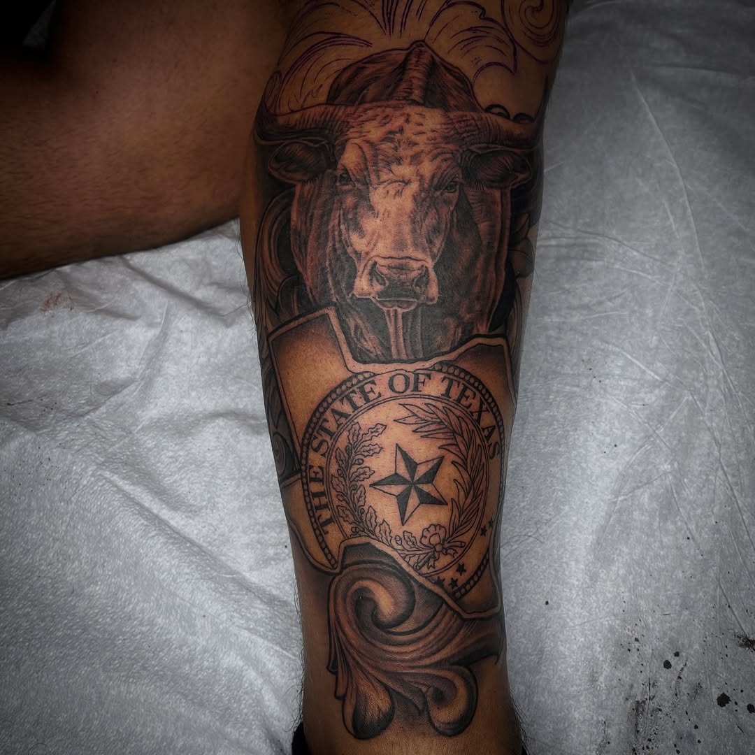 Tattoo by @tattoos_by_elijah — realism, black_and_grey