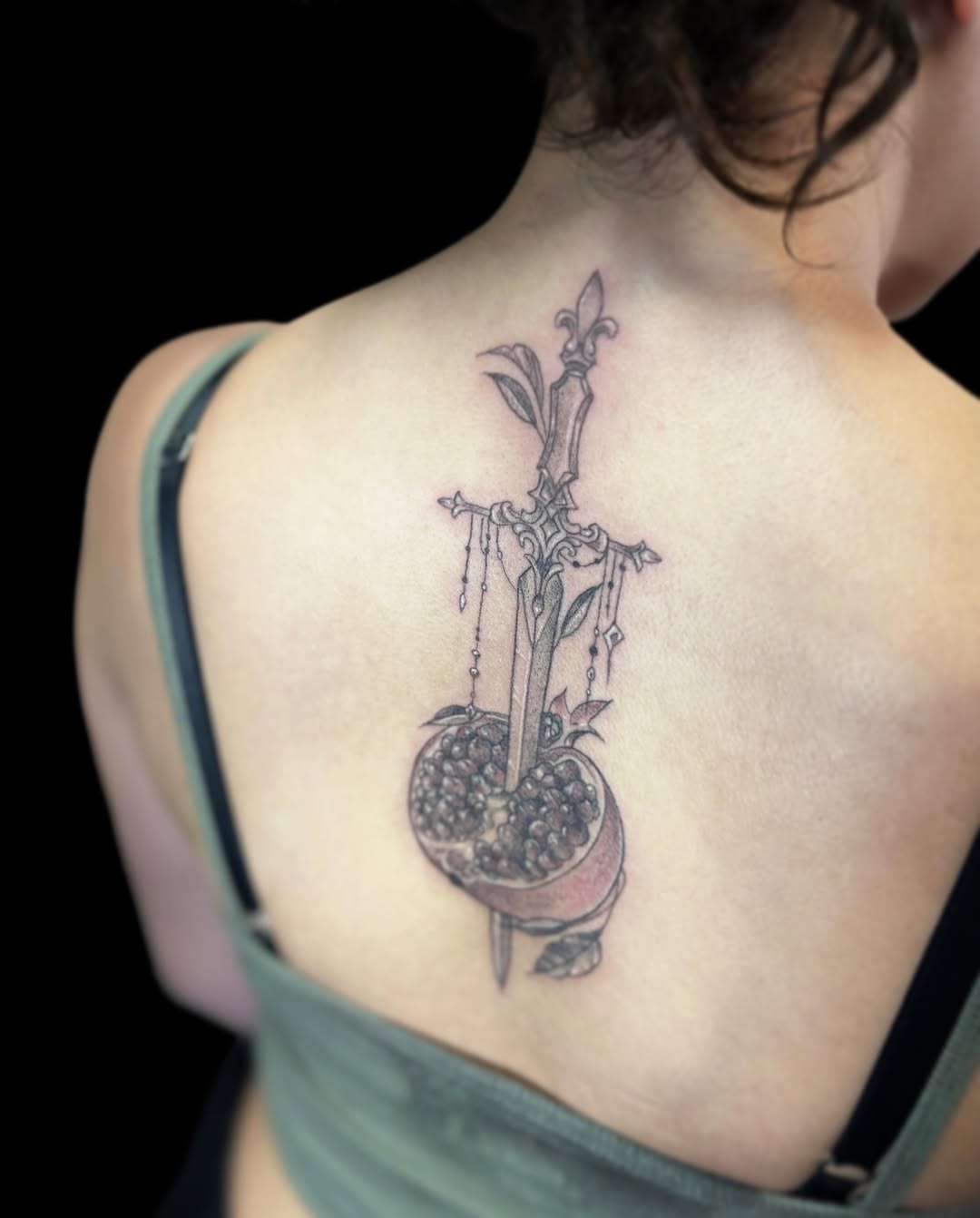 Tattoo by @theinkedfrog — black_and_grey