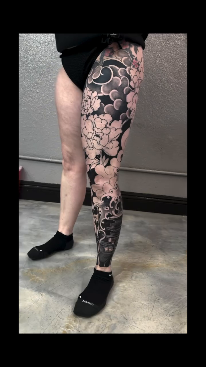 Tattoo by @dannyg_tatt2 — japanese_irezumi, black_and_grey