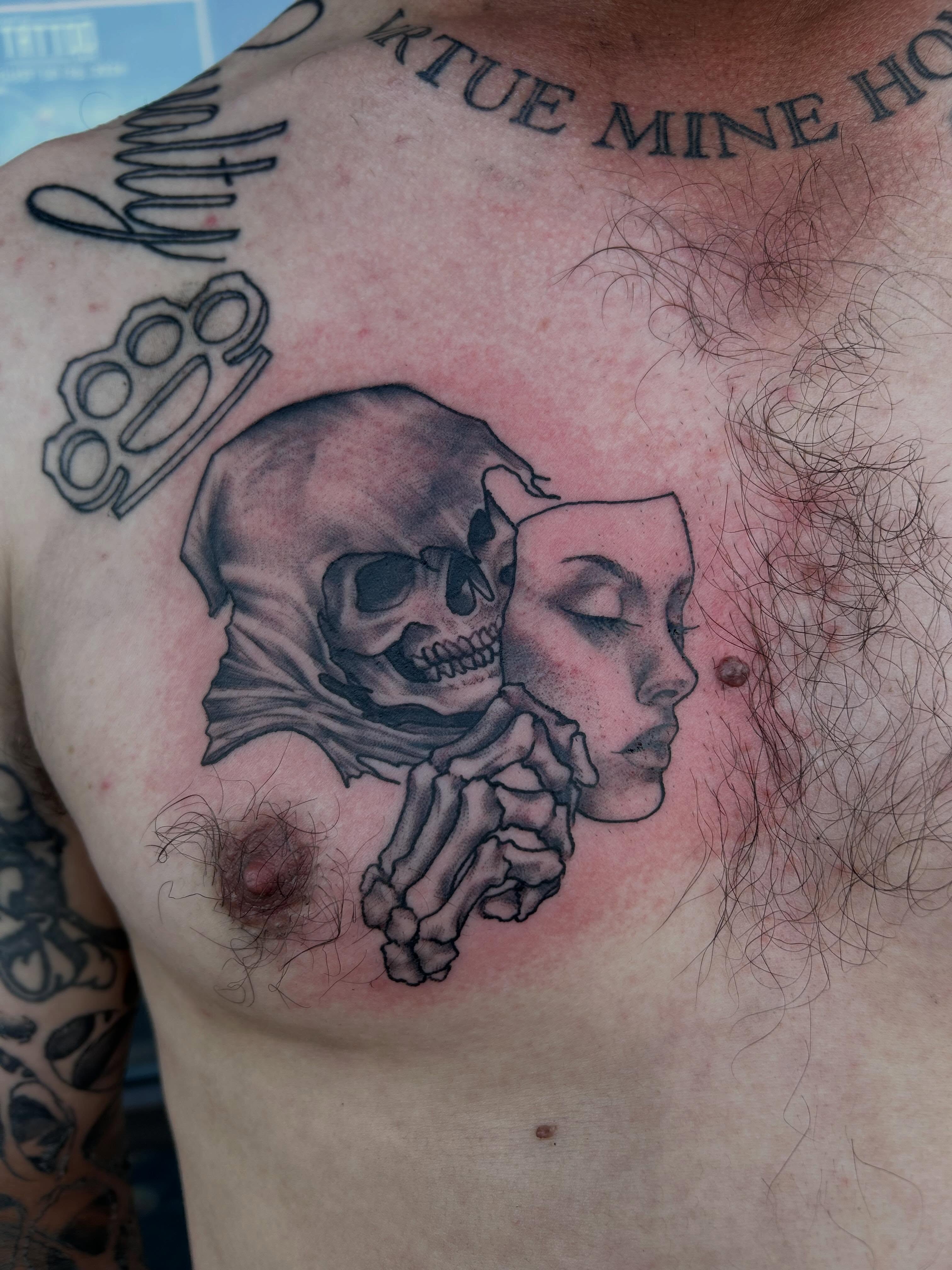 Tattoo by @fionatattooos — realism, dark_realism