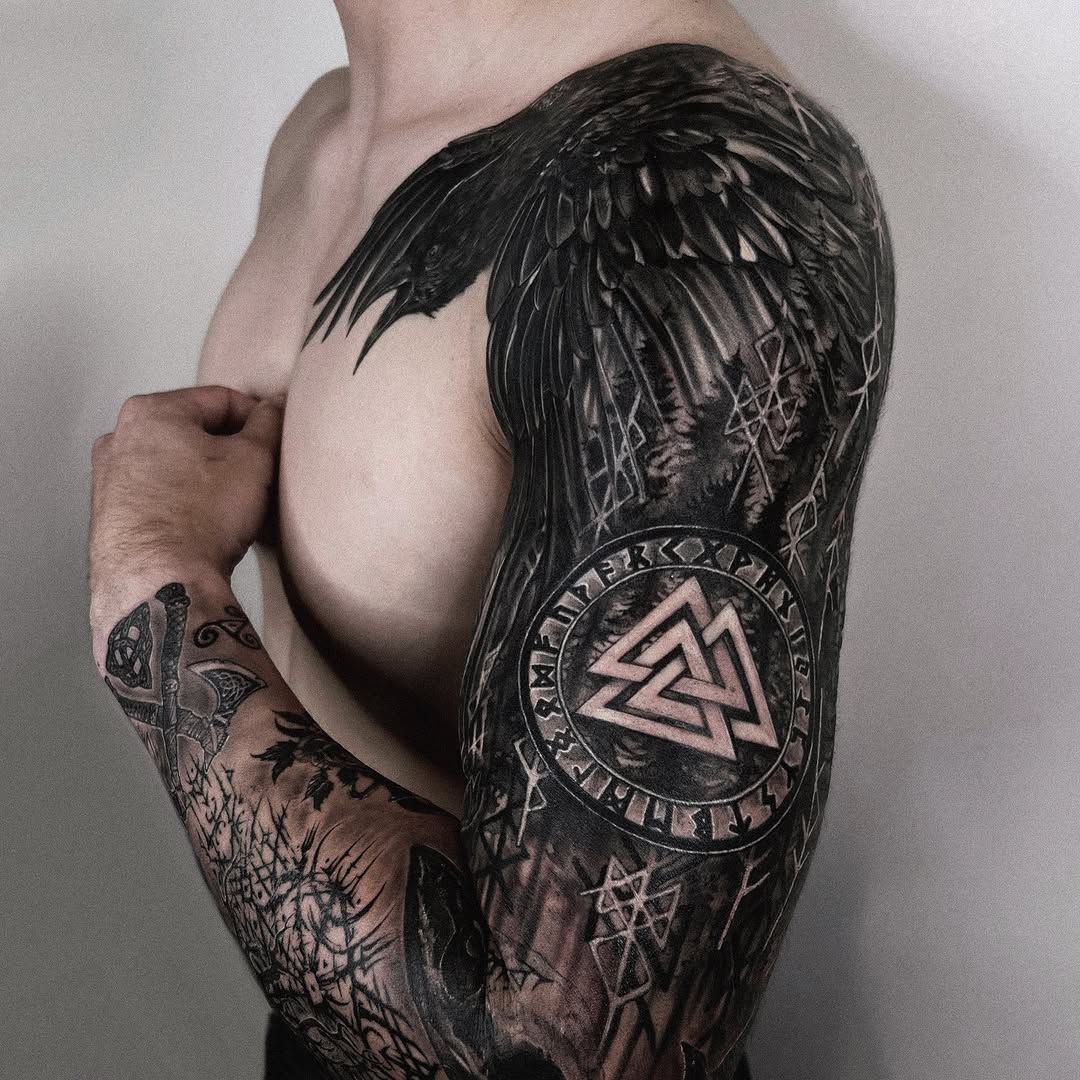 Tattoo by @tattooel_light — black_and_grey, realism