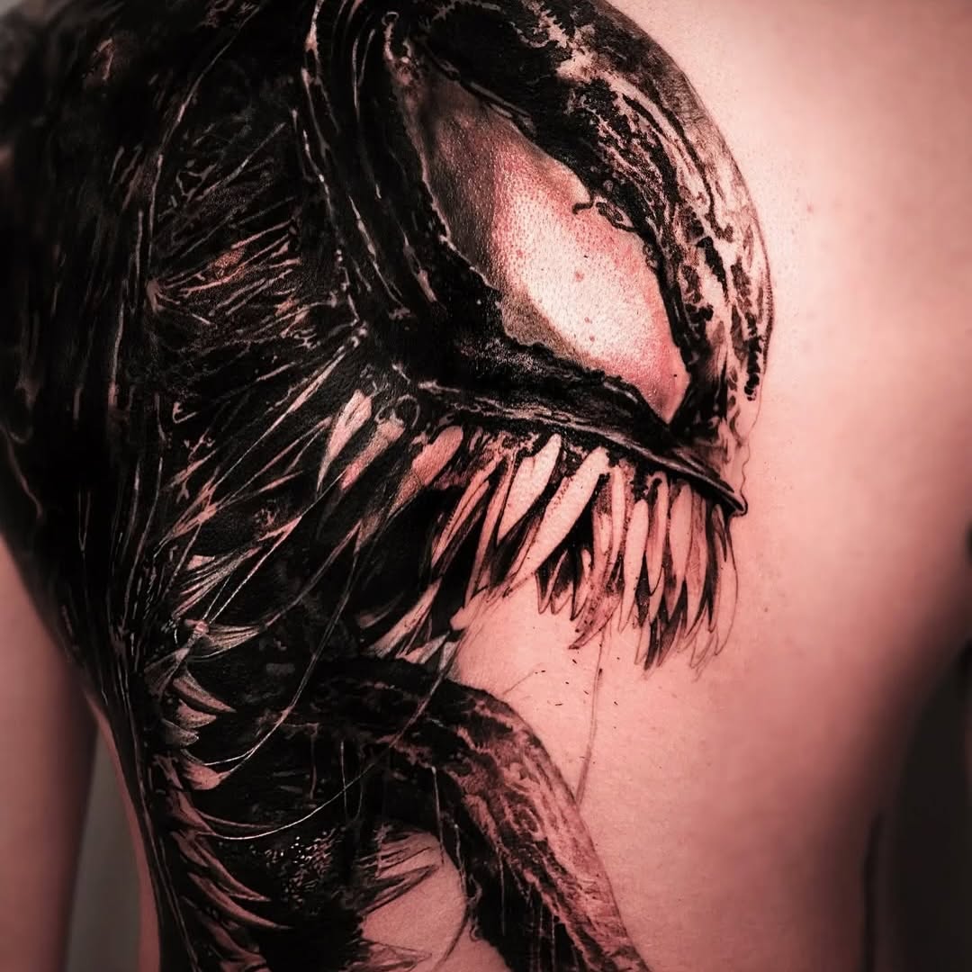 Tattoo by @tattooel_light — realism, black_and_grey