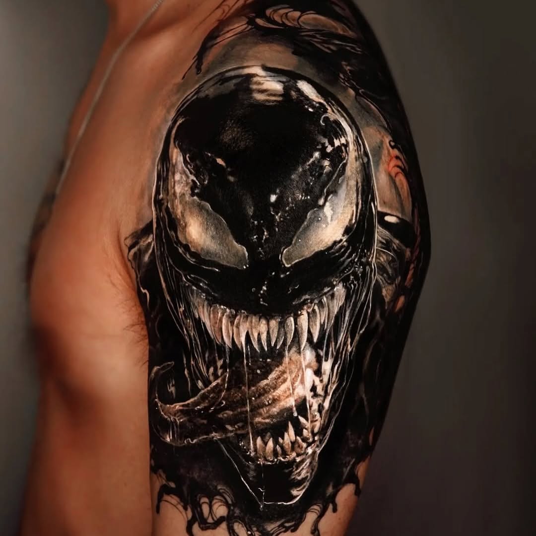 Tattoo by @tattooel_light — realism, black_and_grey