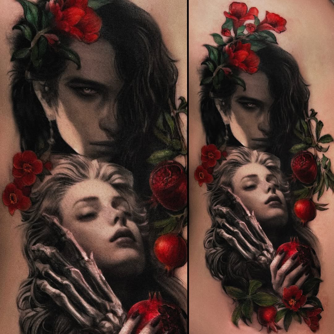 Tattoo by @tattooel_light — realism, dark_realism