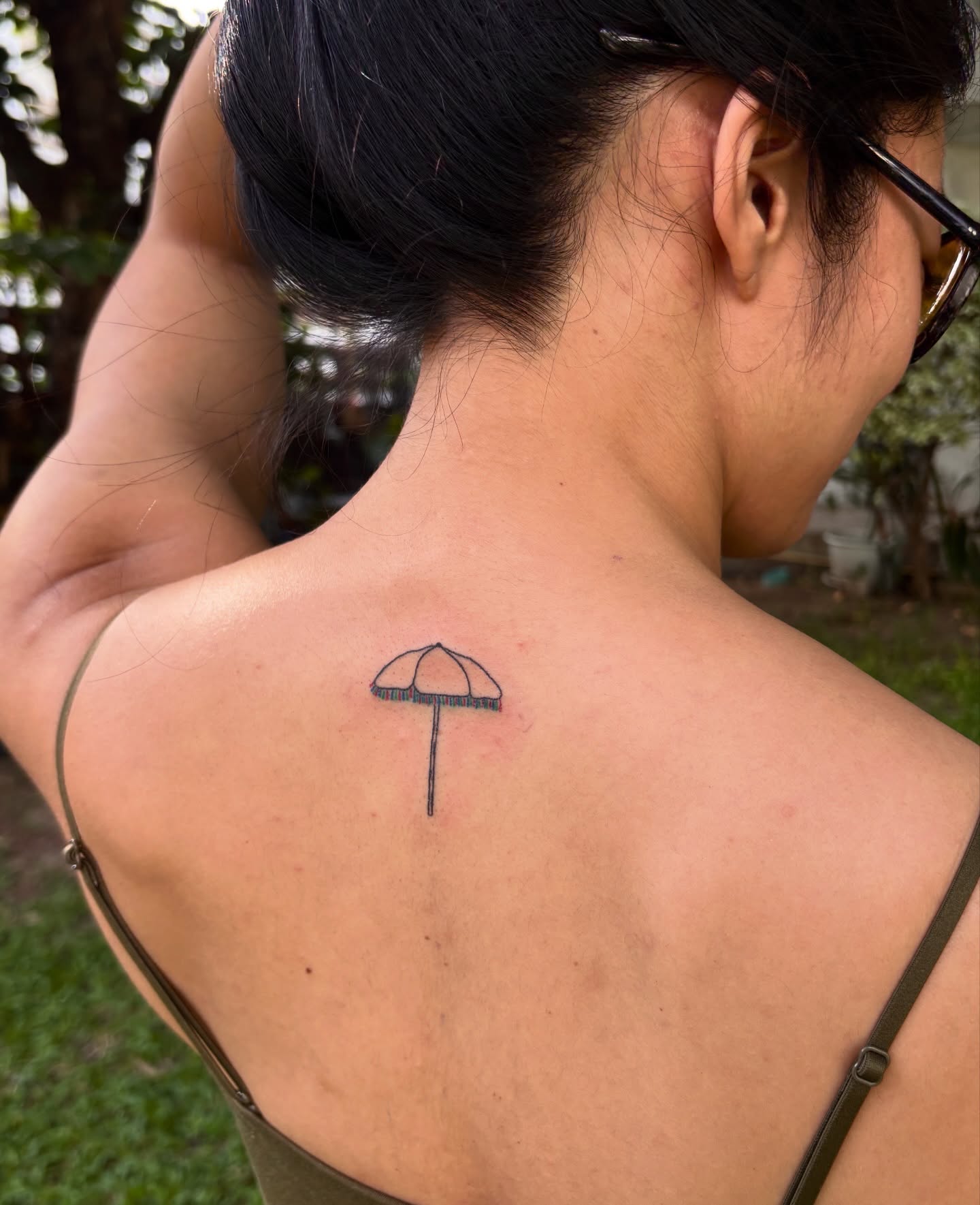 Tattoo by @aaaaaaaayotime — minimalist