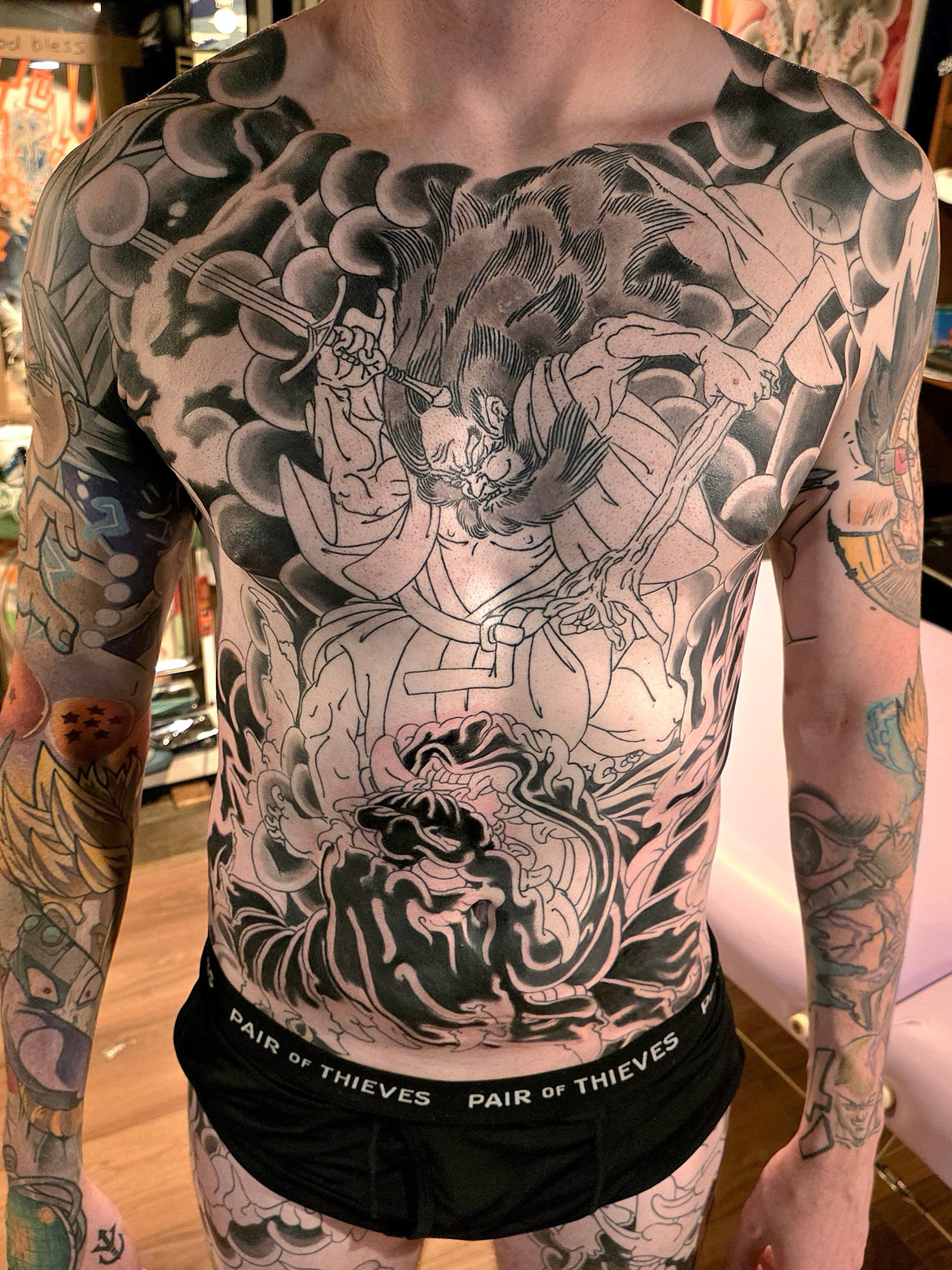 Tattoo by @horikitattoos — japanese_irezumi