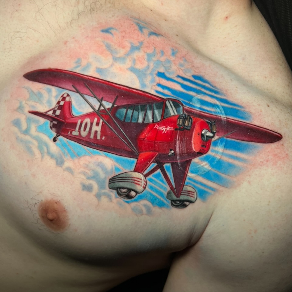 Tattoo by @2cartoony4me โ realism, fine_line