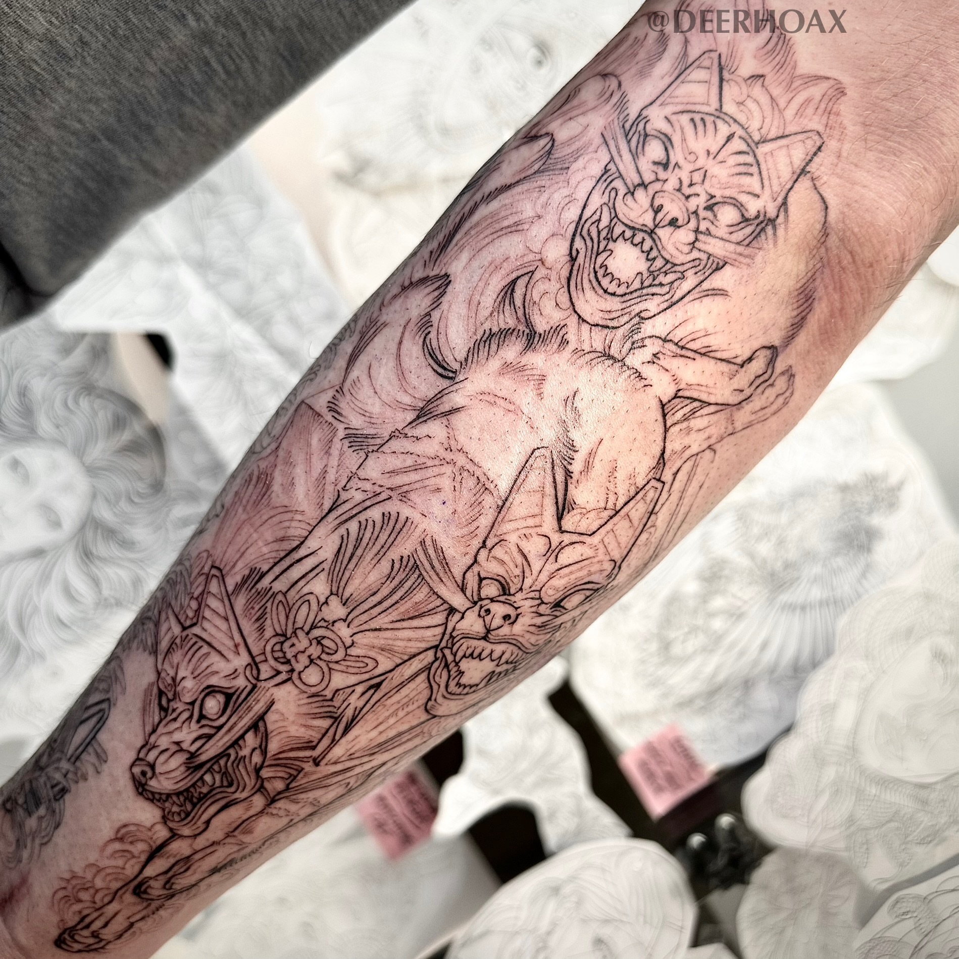 Tattoo by @deerhoax — japanese_irezumi