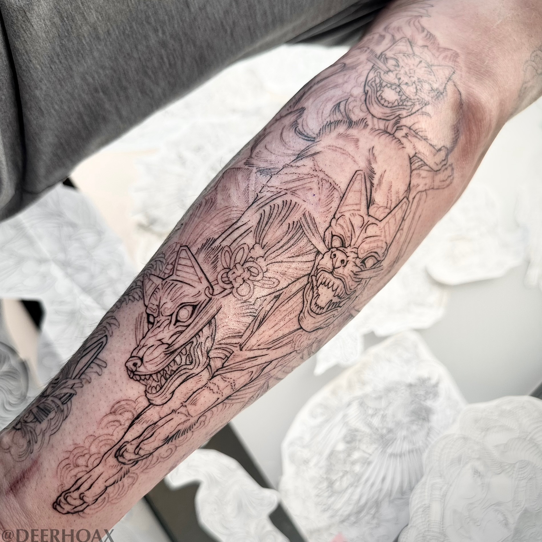 Tattoo by @deerhoax — japanese_irezumi