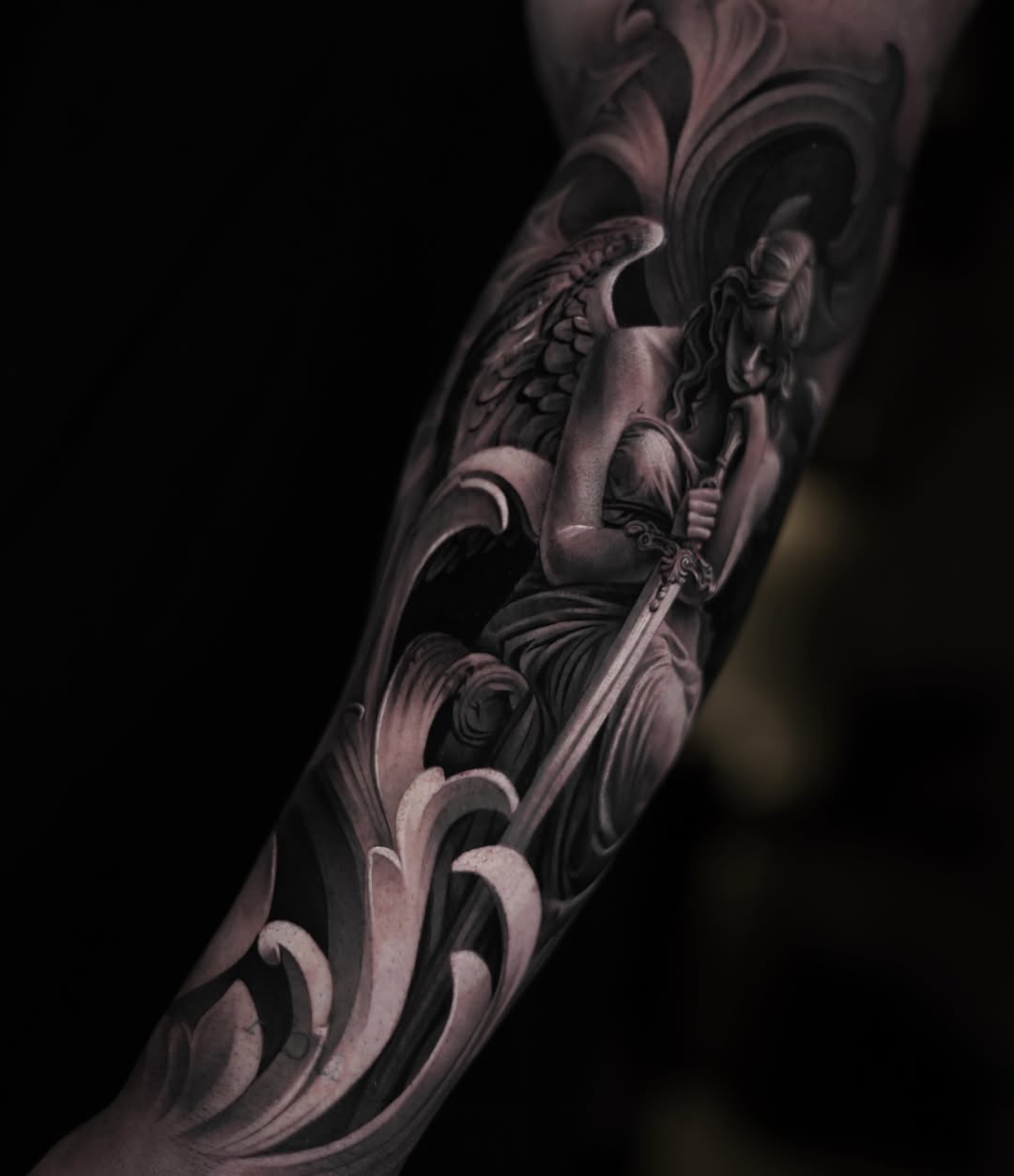 Tattoo by @saranieto_ — realism, black_and_grey