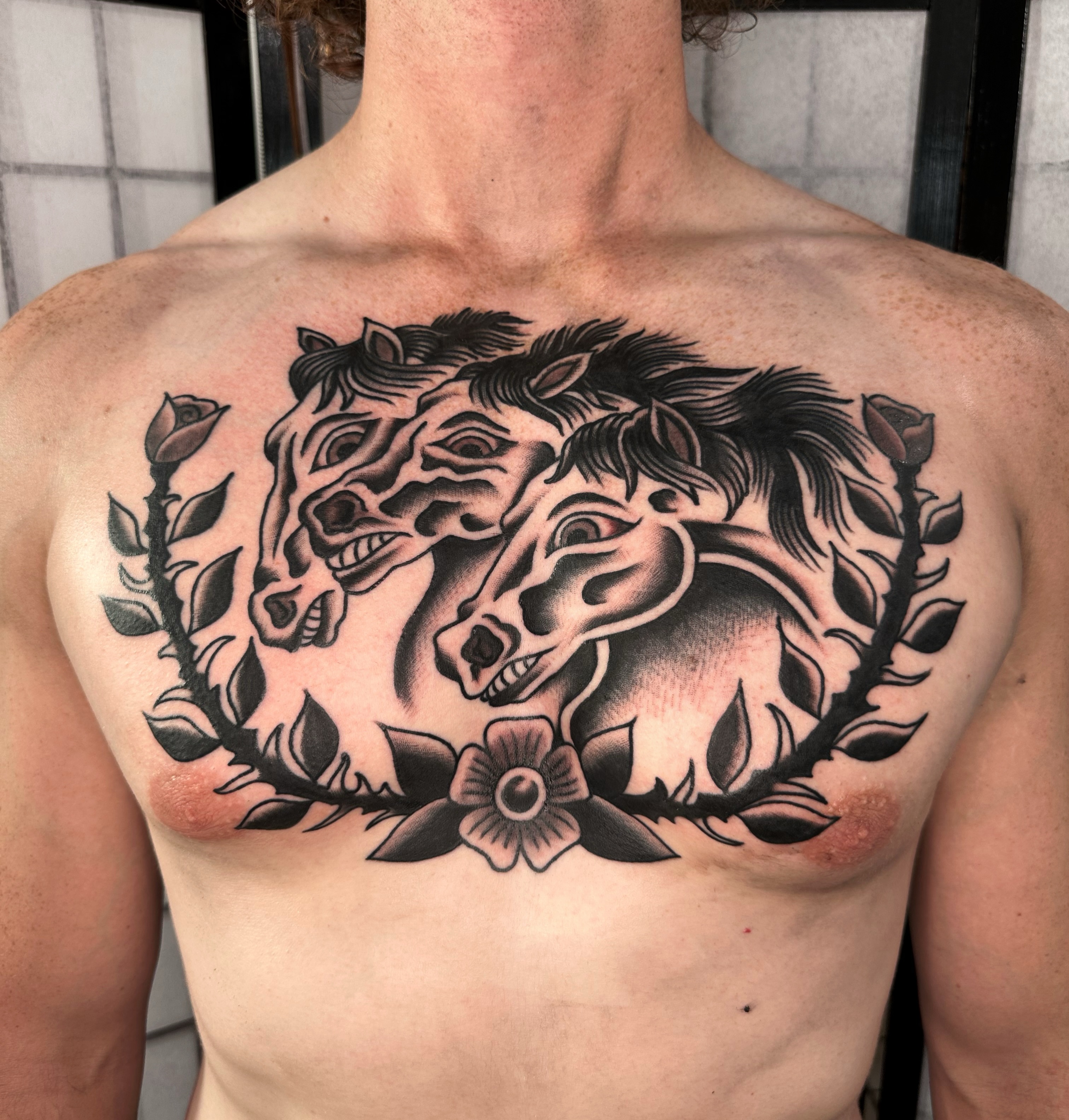 Tattoo by @boscobreadsticks — american_traditional, black_and_grey