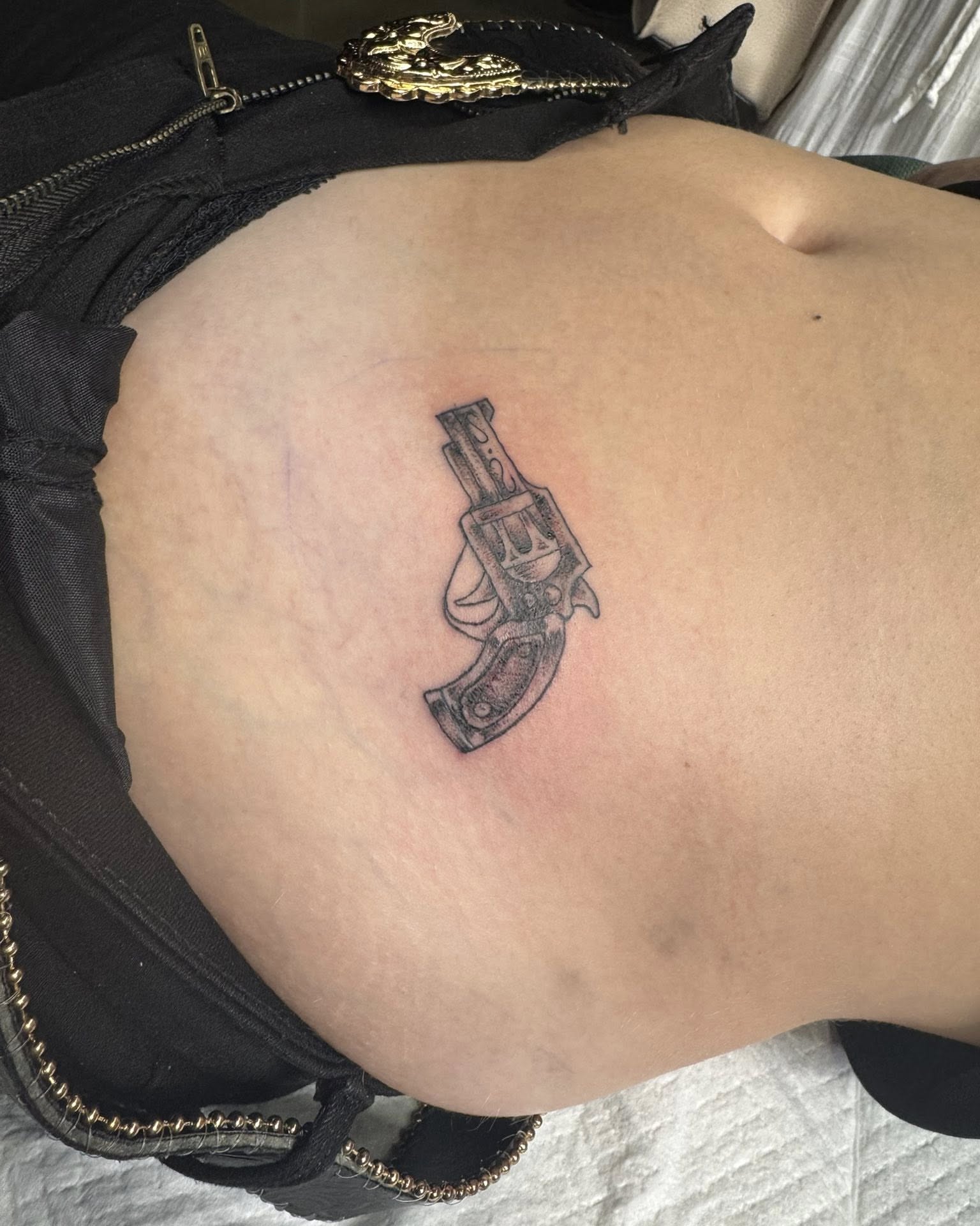 Tattoo by @catfishjimmytattoos — black_and_grey