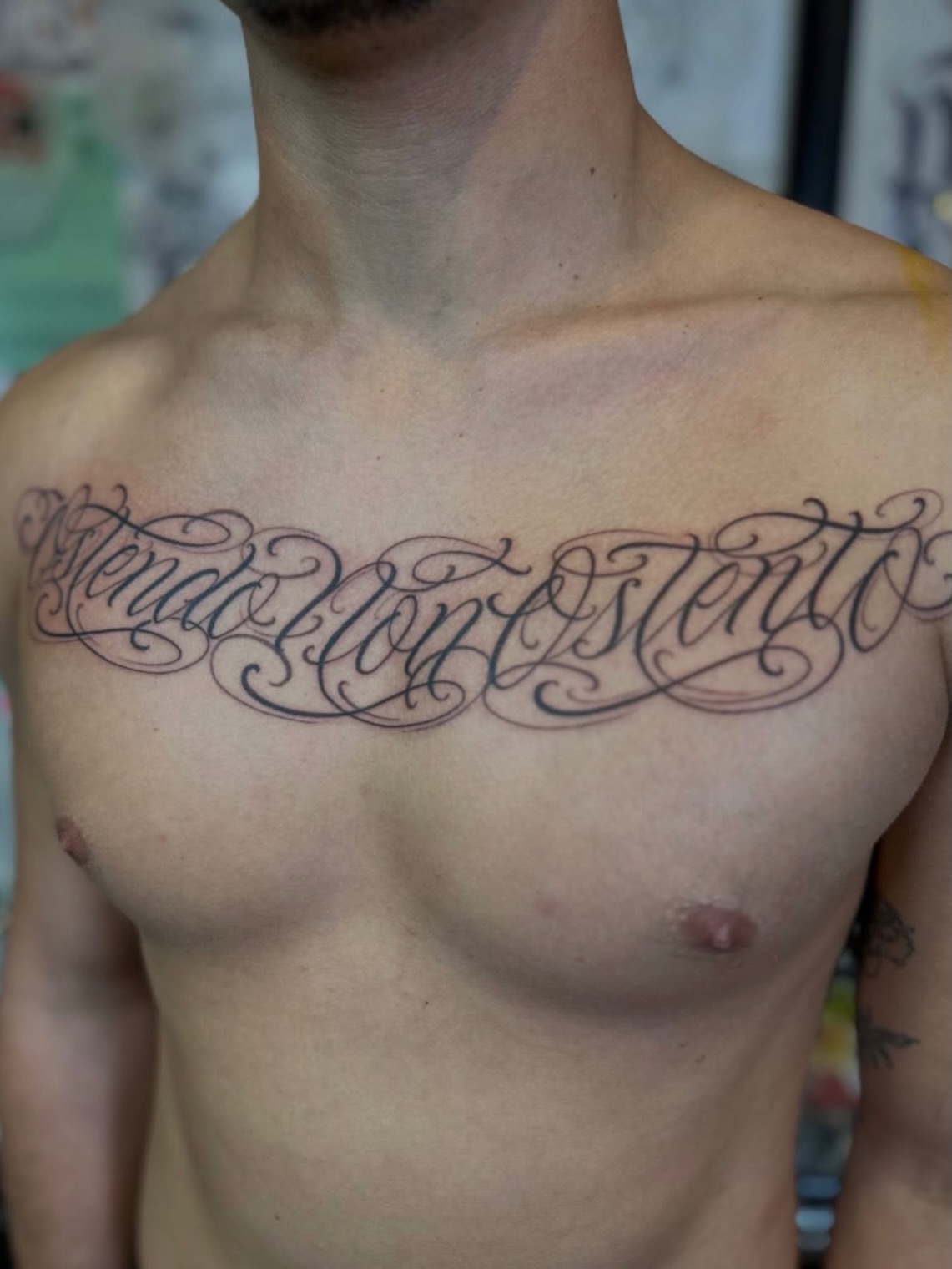 Tattoo by @deft_ink β lettering_script