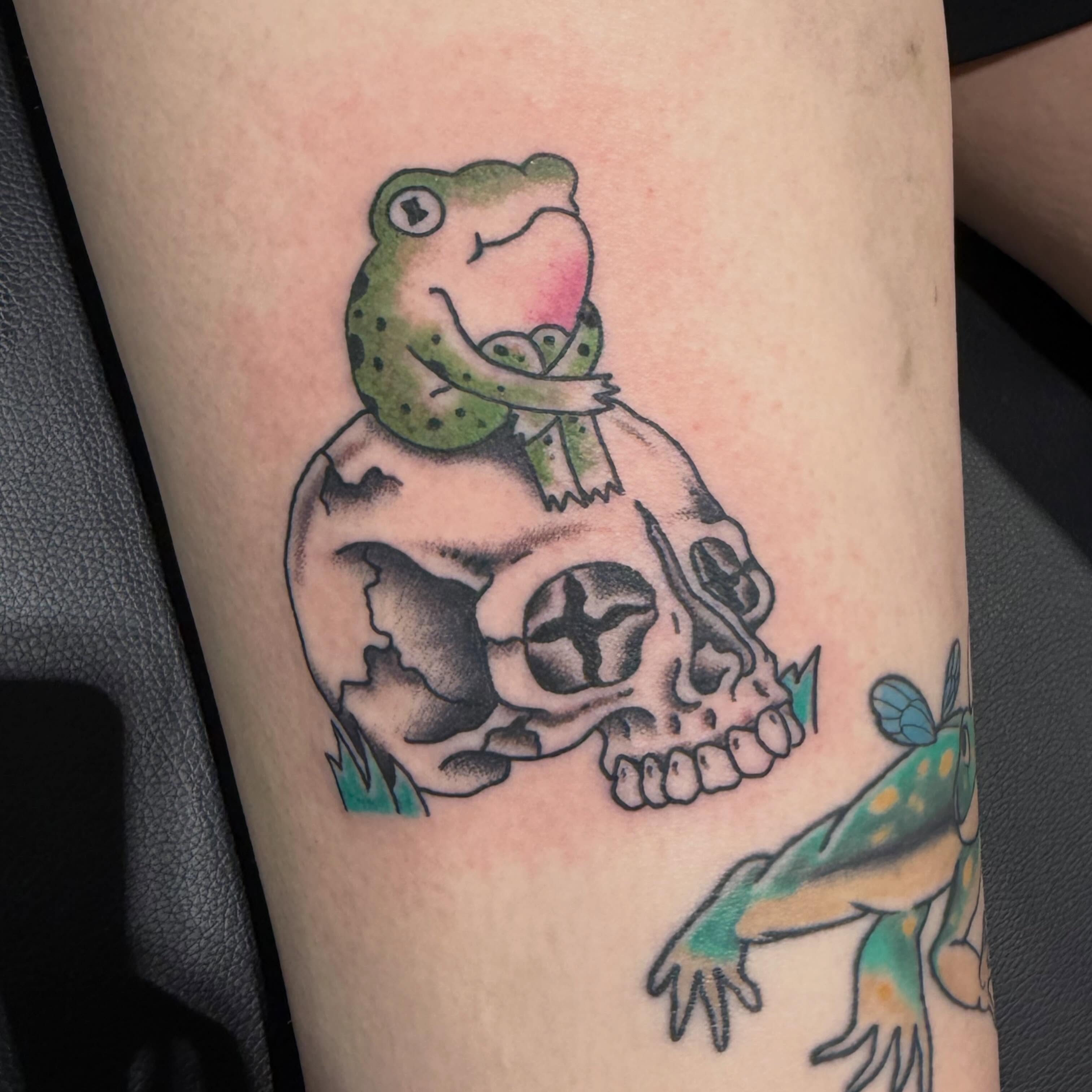 Tattoo by @sethgurdtattoo — american_traditional, dotwork