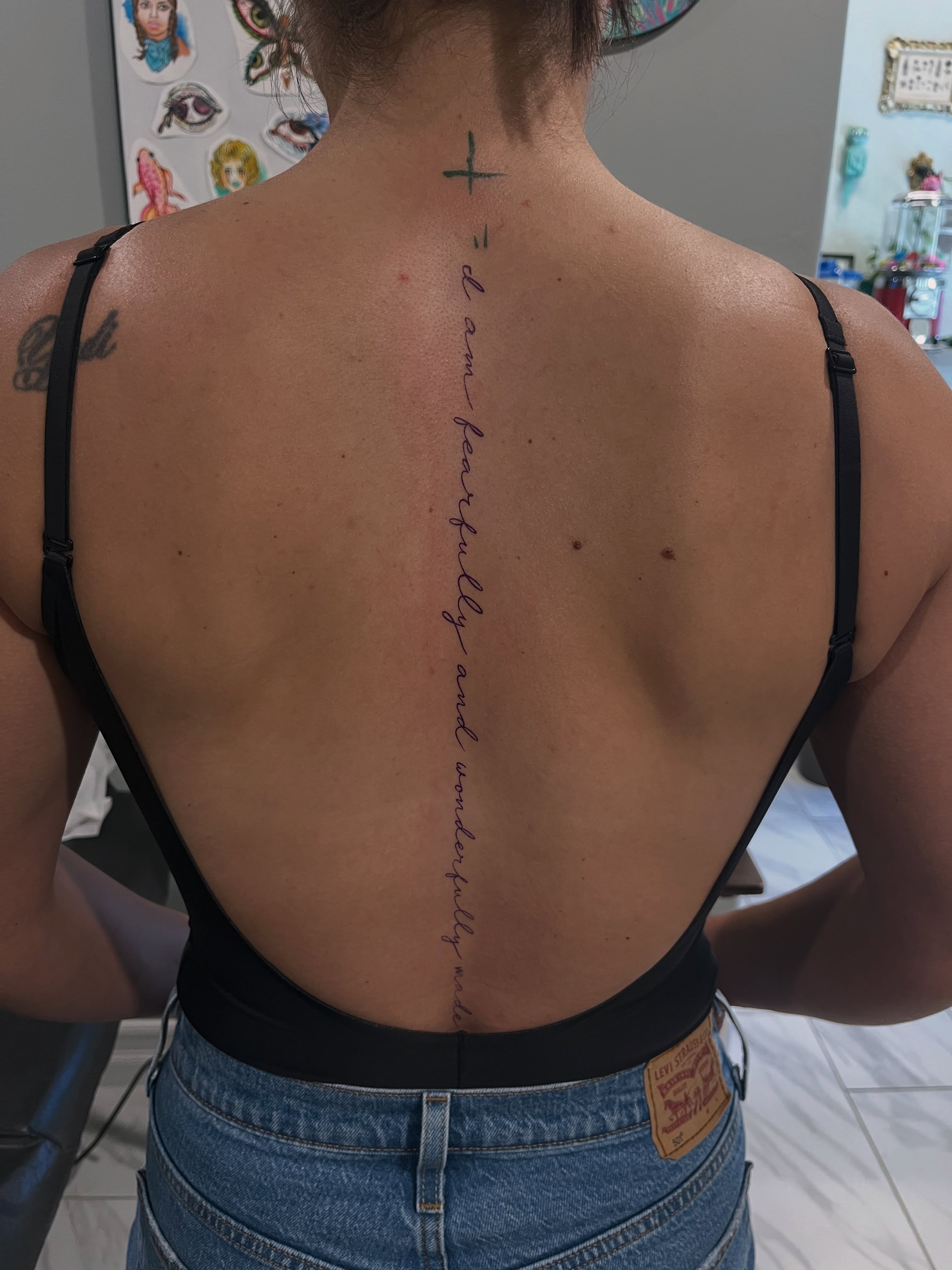 Tattoo by @angiestattoosaz — lettering_script