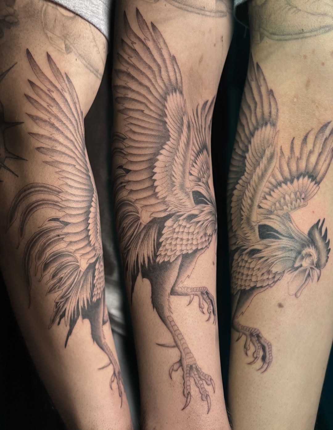 Tattoo by @tatsxval — realism, black_and_grey